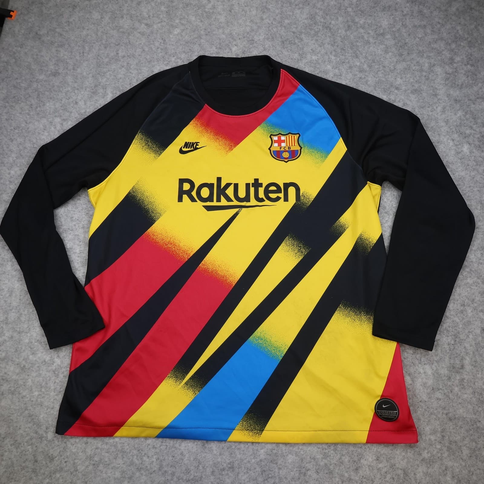 Barcelona Shirt Mens 2XL Goalkeeper 2019 2020 Football Nike Soccer Jersey