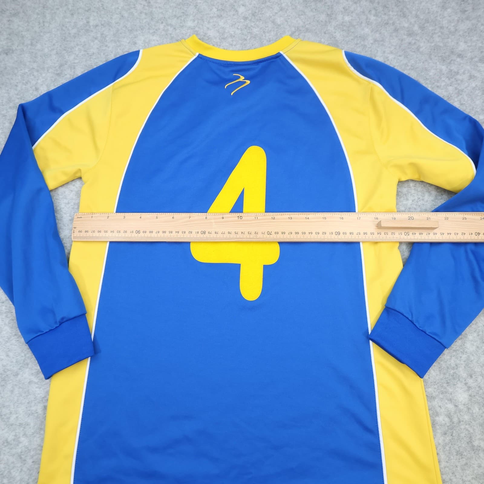 AFC Wimbledon Shirt Mens Medium Blue Yellow Football Tempest Sports Interactive photo 7