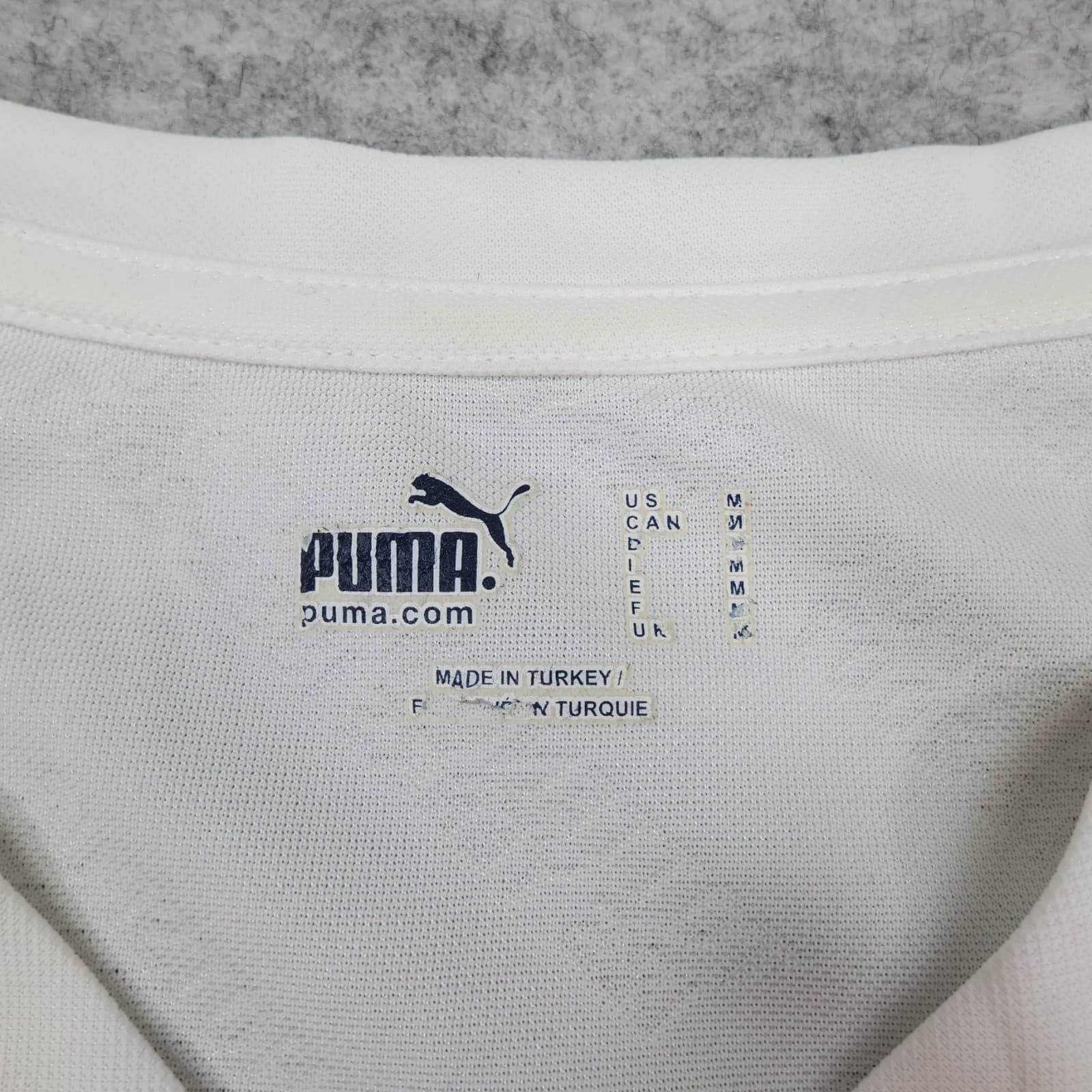 Tottenham Hotspur Shirt Medium White Home Kit 2007 2008 Puma Jersey Spurs photo 8