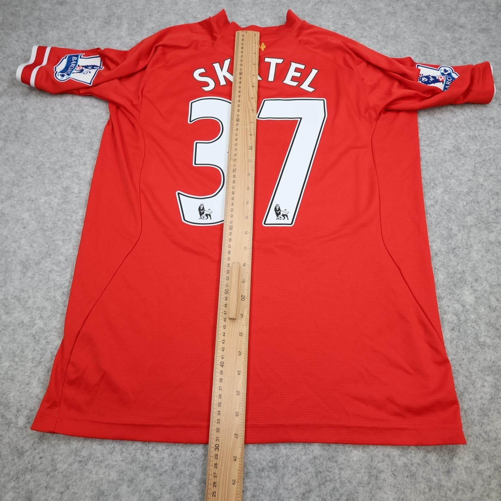 Liverpool Shirt Mens Large Red Home 2013 2014 Football Soccer Warrior Skrtel 37 photo 12