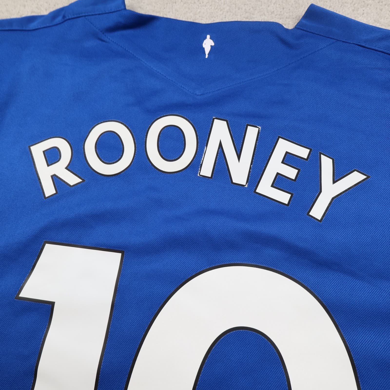 Everton Shirt 2XL Blue Home Kit 2017 2018 Umbro Wayne Rooney Soccer Jersey photo 9