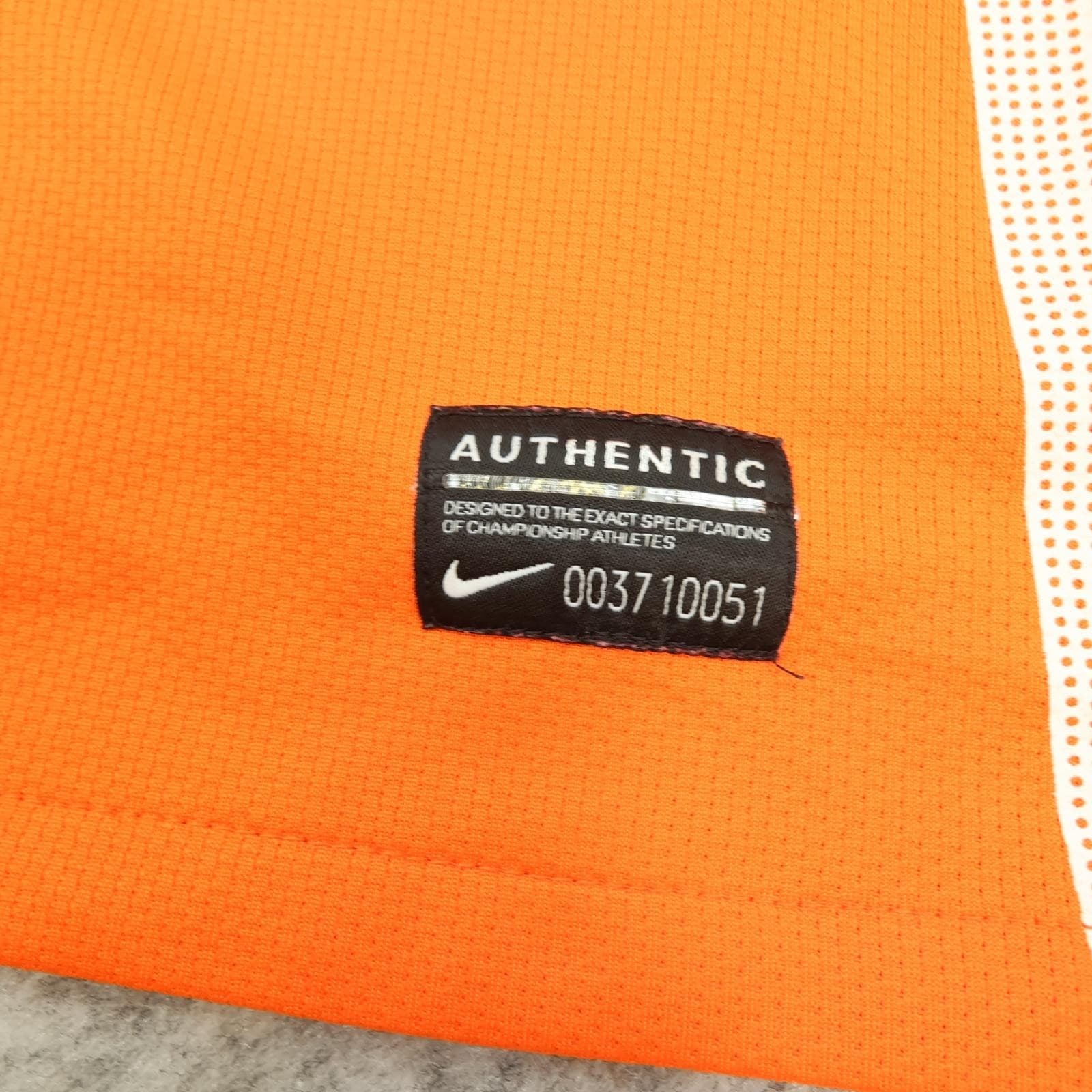 Netherlands Home Shirt Womens Large 16-18 Orange 2010 2011 Nike Soccer Jersey photo 5