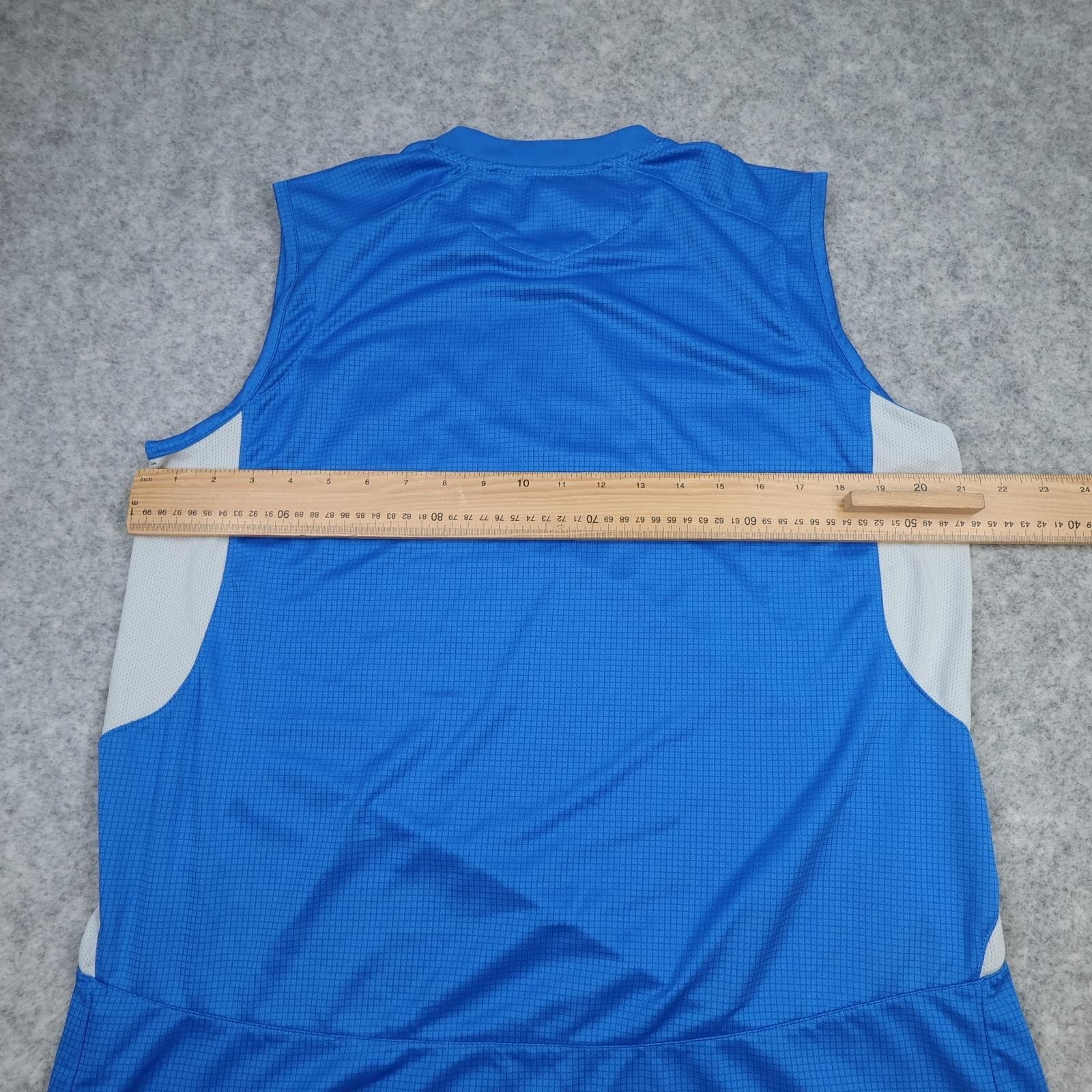 England Training Shirt Mens XL Blue Vest 2005 2006 Football Umbro Soccer Jersey photo 6