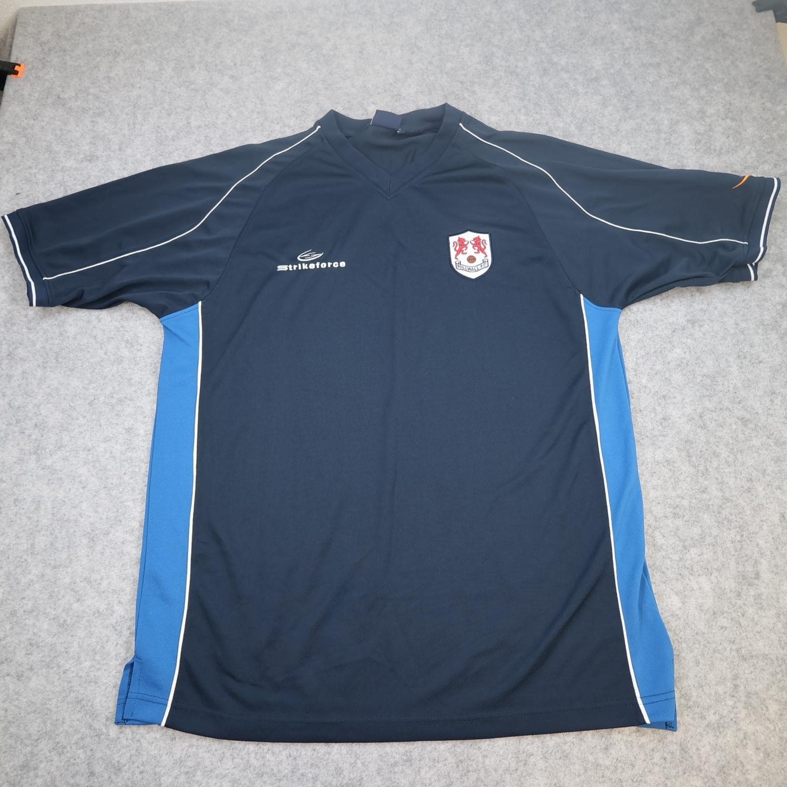 Millwall Training Shirt Mens 3XL Blue Football Strikeforce Soccer Jersey