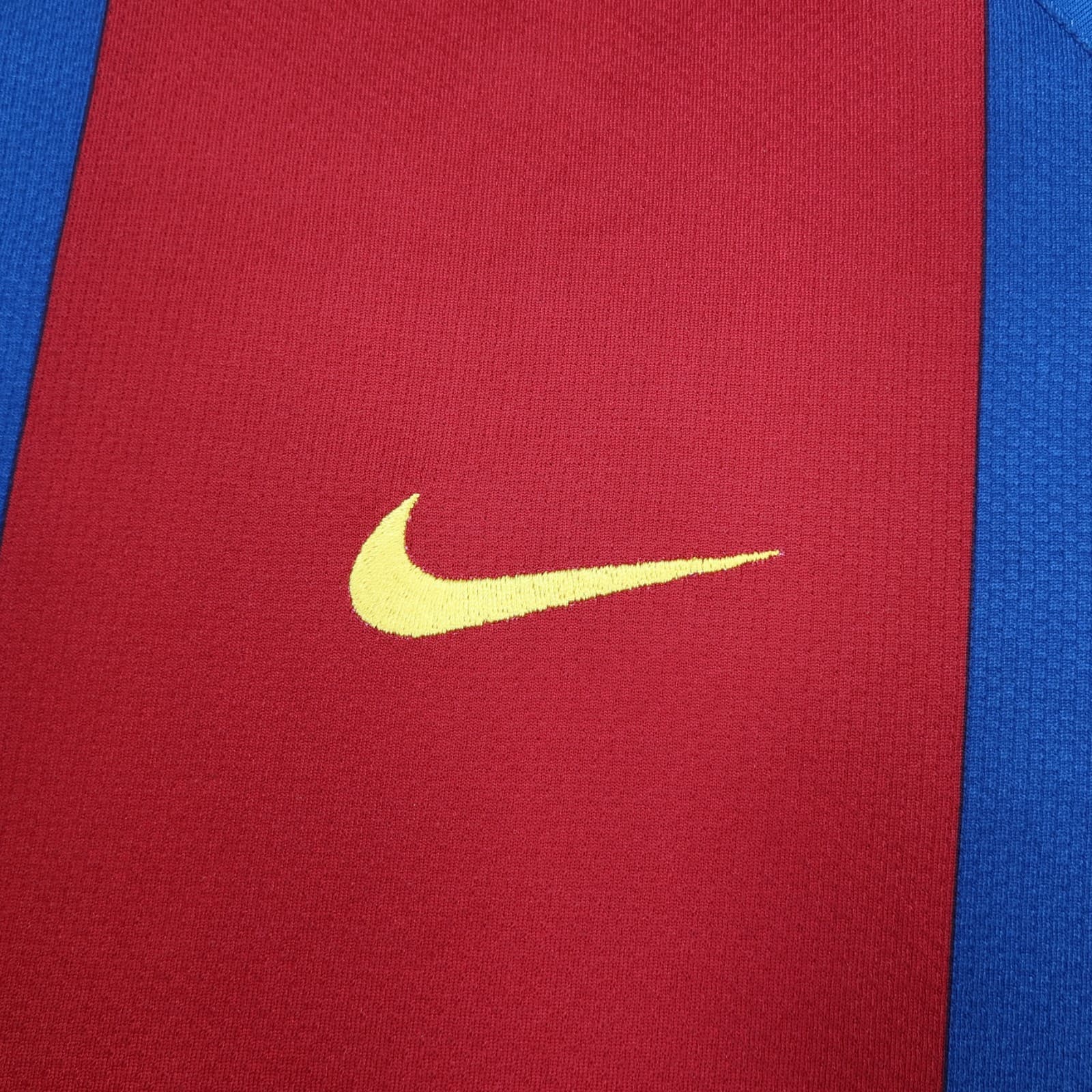 Vintage Barcelona Shirt Extra Large Red Home Kit 2007 2008 Nike Jersey photo 4