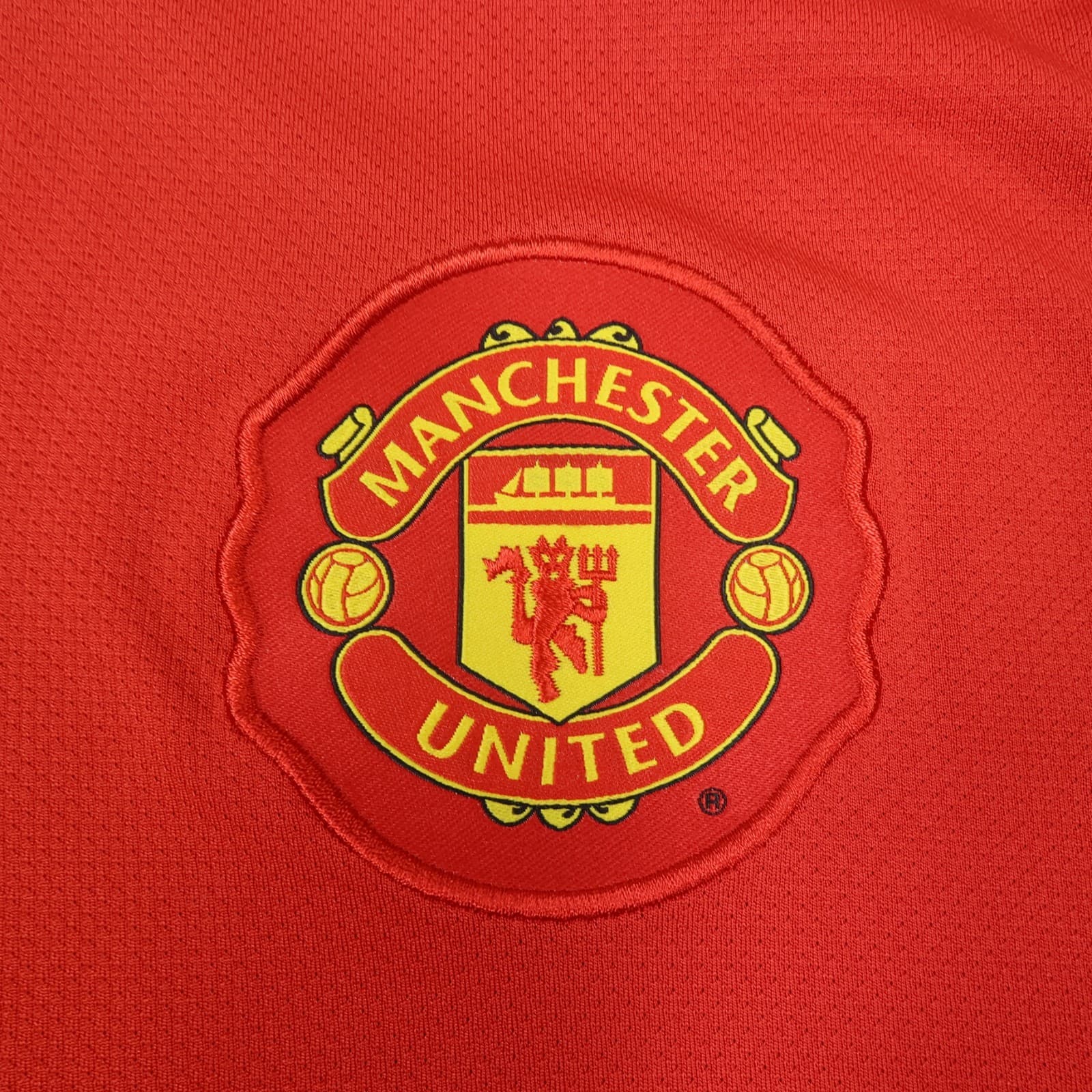 Manchester United Shirt Extra Large Red Home Kit 2010 2011 Nike Soccer Jersey photo 6