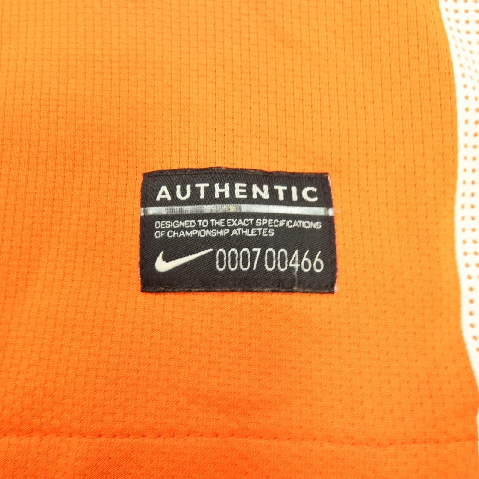 Netherlands Home Shirt Mens Medium Orange 2010 2011 Football Nike Dri Fit Jersey photo 7