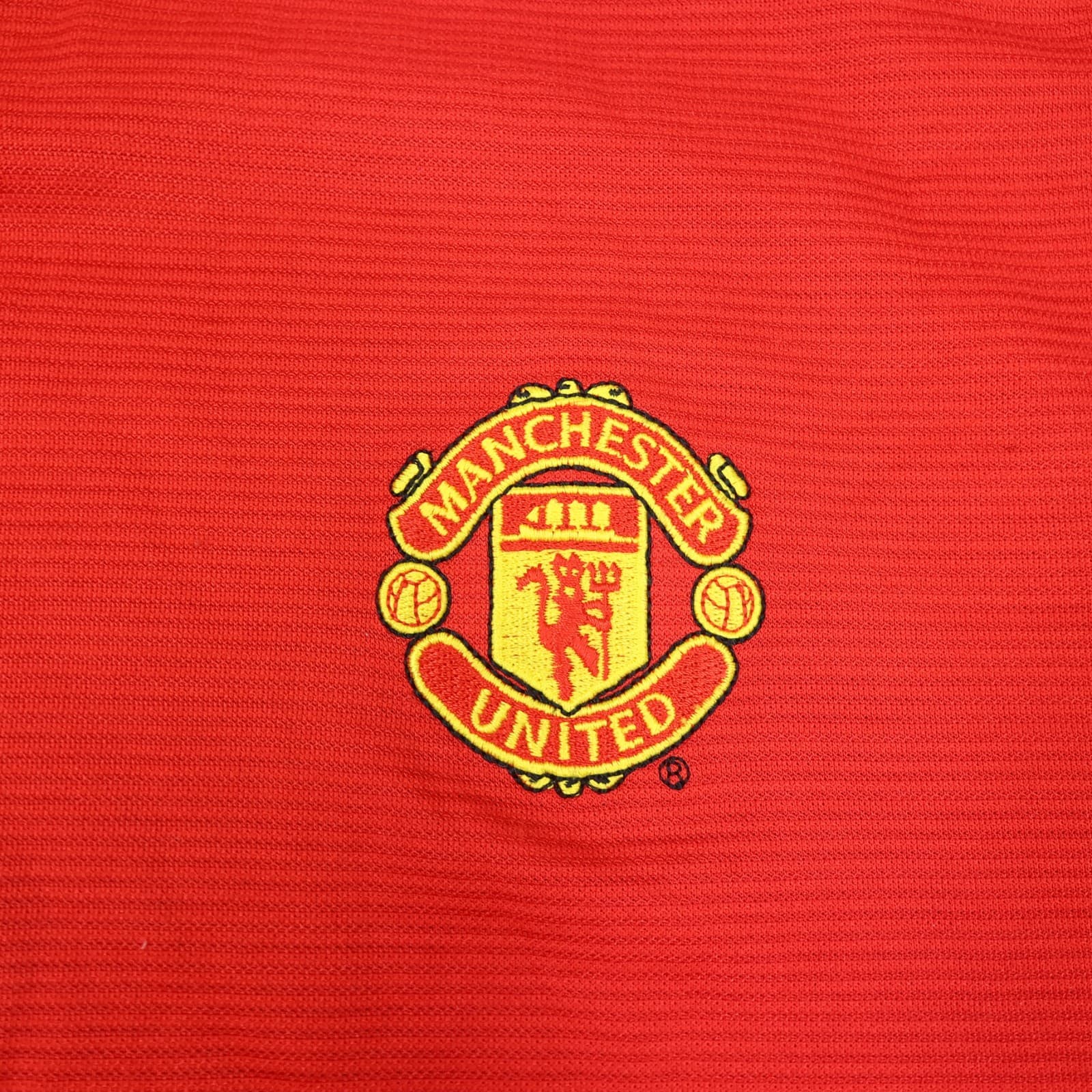 Vintage Manchester United Shirt Large Red Home 2000 2002 Umbro Jersey Football photo 4