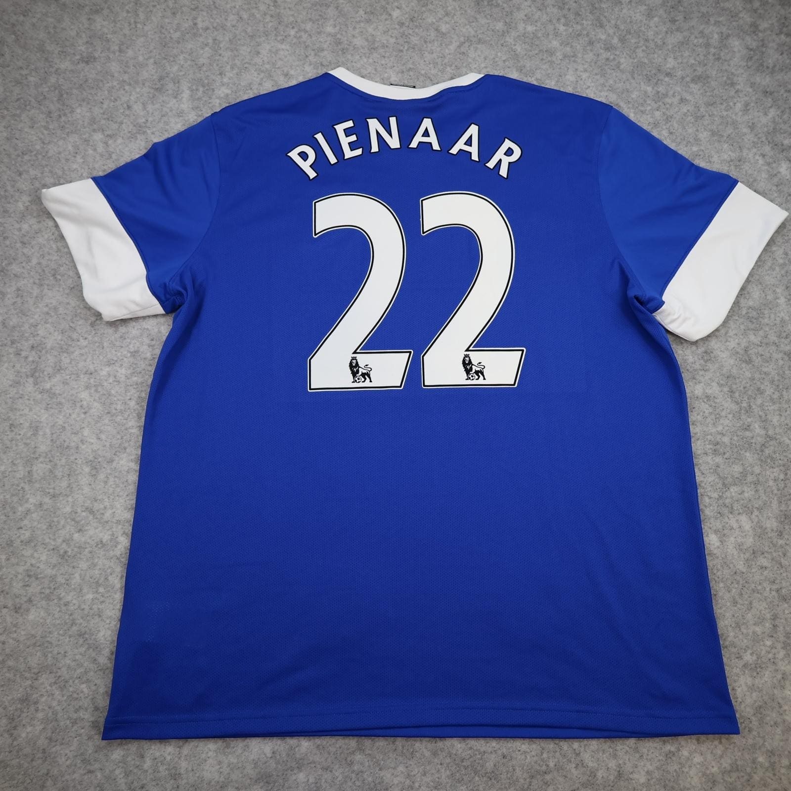 Everton Shirt Mens 2XL Blue Home 2012 2013 EPL Football Nike Chang Pienaar 22