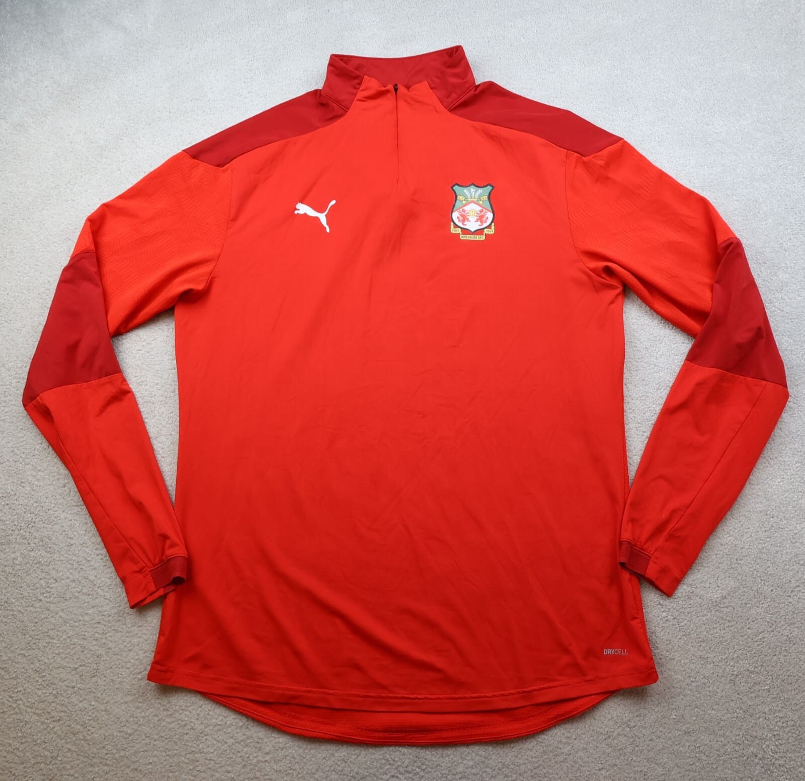 Wrexham Football Shirt Extra Large Training Pullover Sweatshirt Soccer  44"