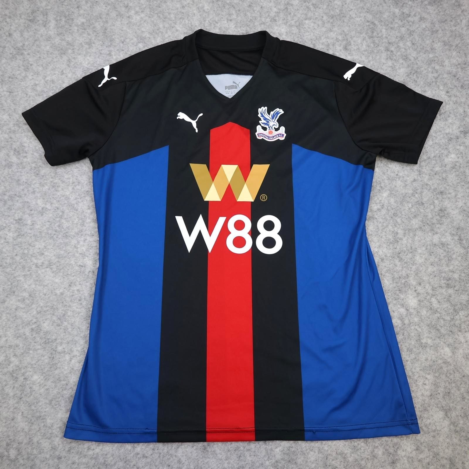 Crystal Palace Shirt Womens Size 12 Black Home Football Puma 2020 2021 Jersey