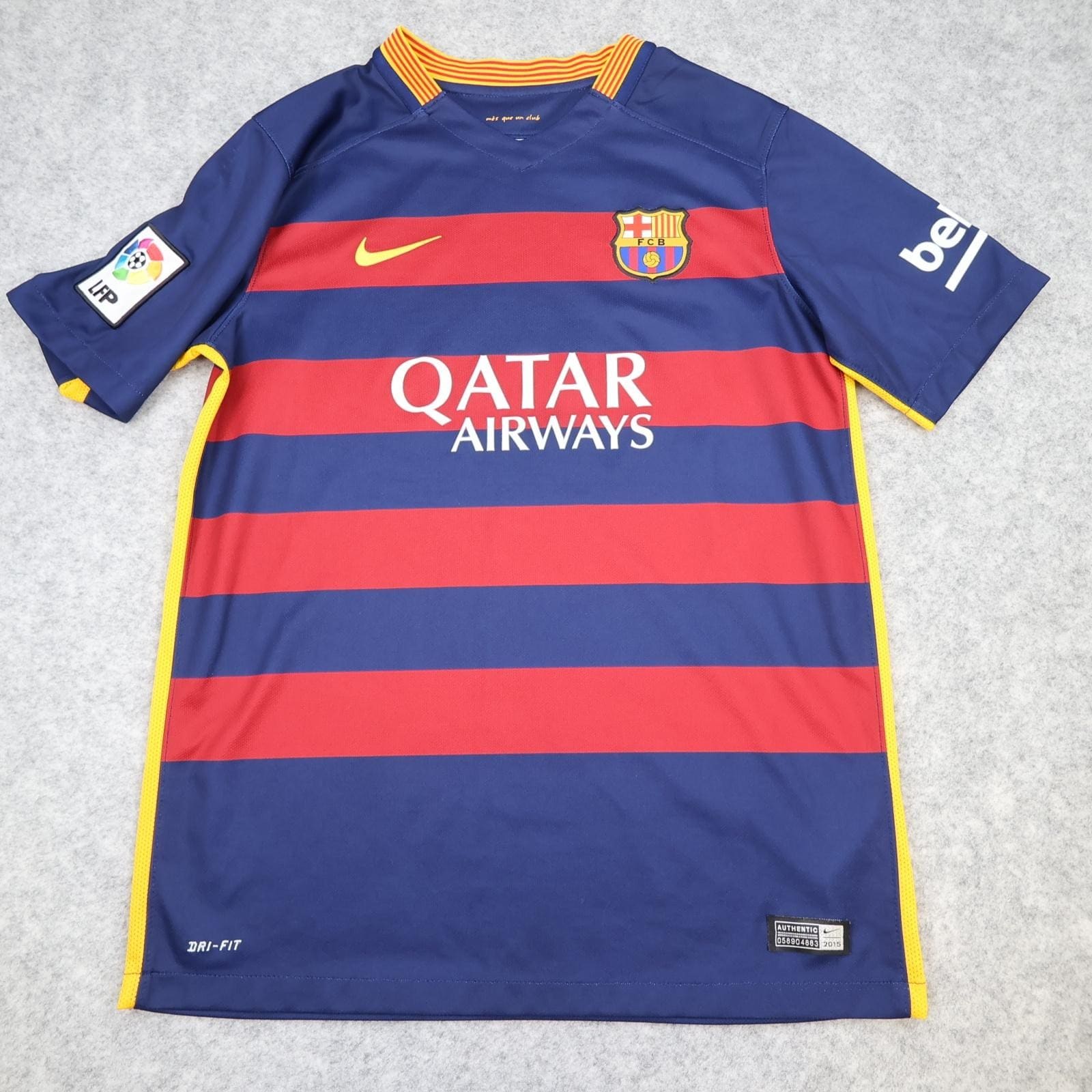 Barcelona Shirt Kids Youth XL 13-14 Home 2015 2016 Football Nike Soccer Jersey