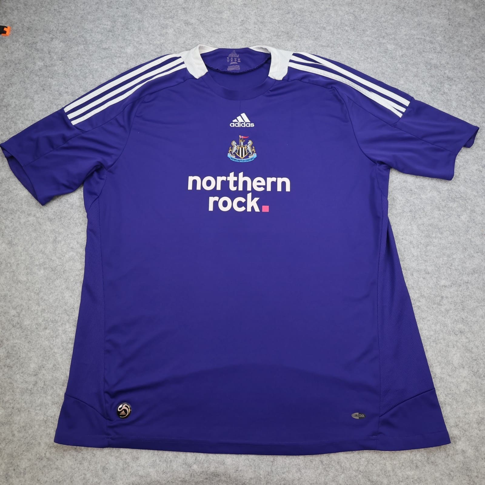 Newcastle United Shirt Extra Large Purple Away Kit 2008 2009 Adidas Jersey XL