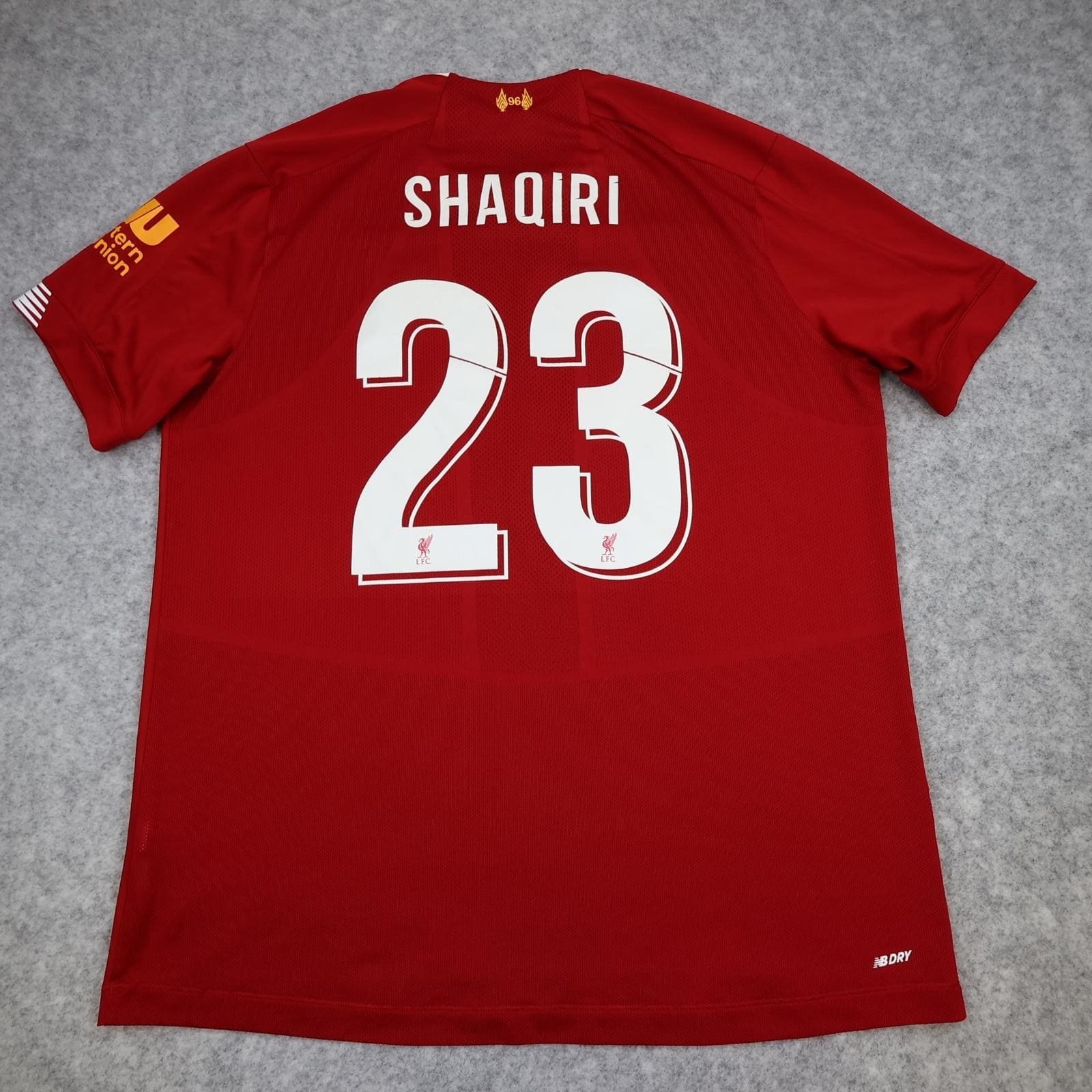 Liverpool Shirt Mens XL Red Home 2019 2020 Football New Balance Shaqiri 23