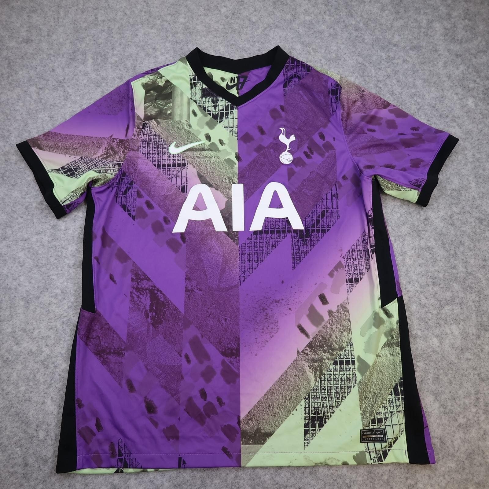 Tottenham Hotspur Shirt Mens XL Purple Third Kit 2021 2022 Football Nike AIA