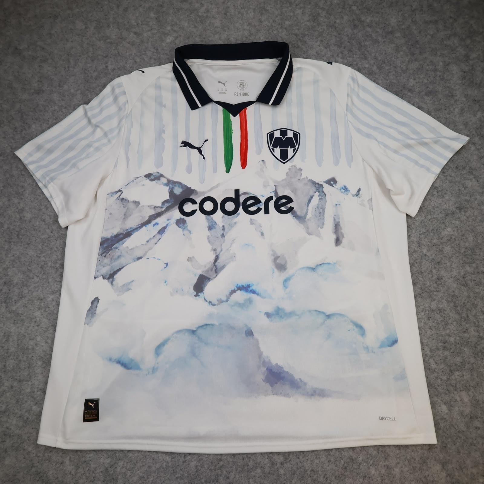 Monterrey Shirt Mens 2XL White Home 2025 Liga MX Football Puma Jersey Mexico