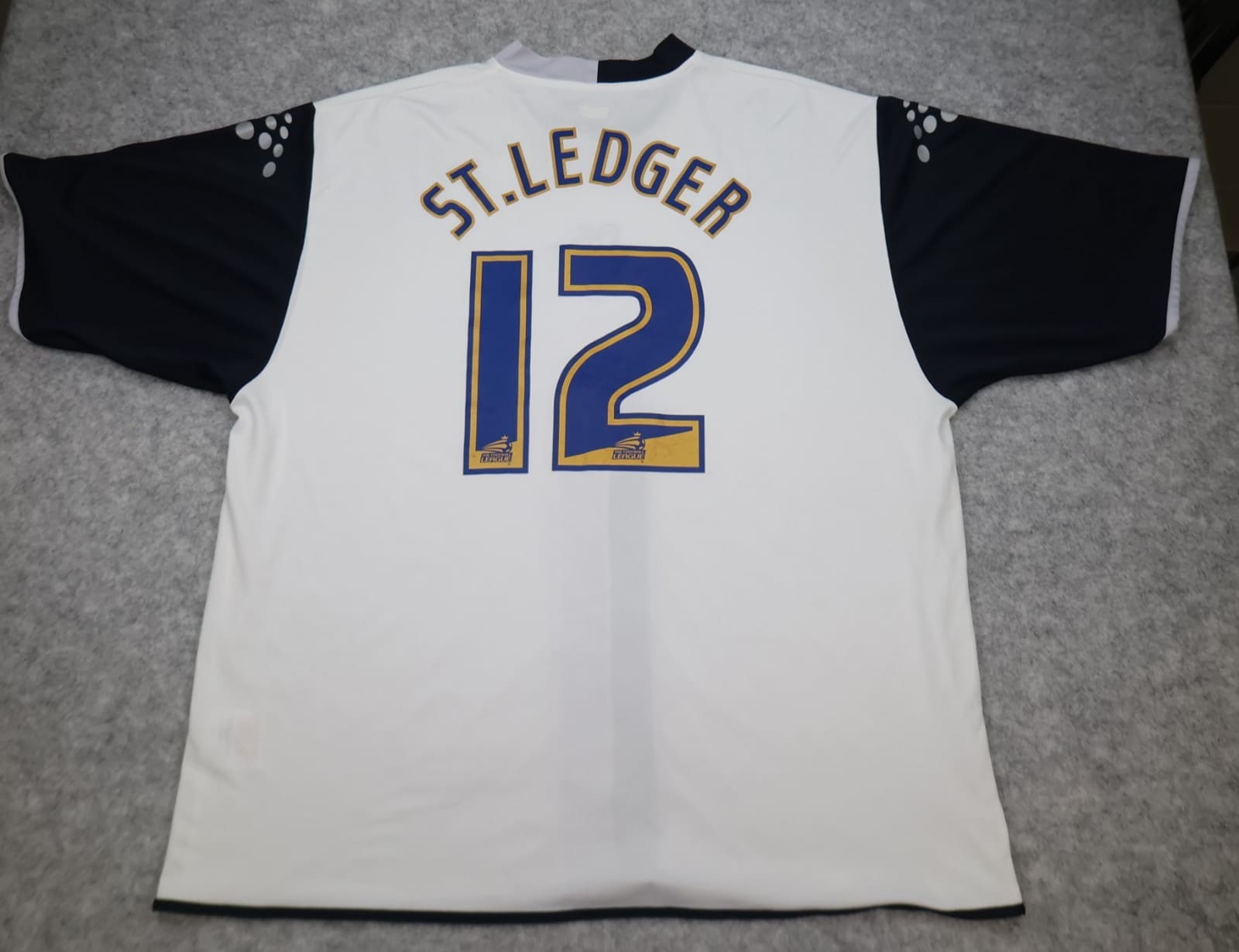 Vintage Preston North End Shirt 3XL White Home Kit 2006 2007 St. Ledger 12