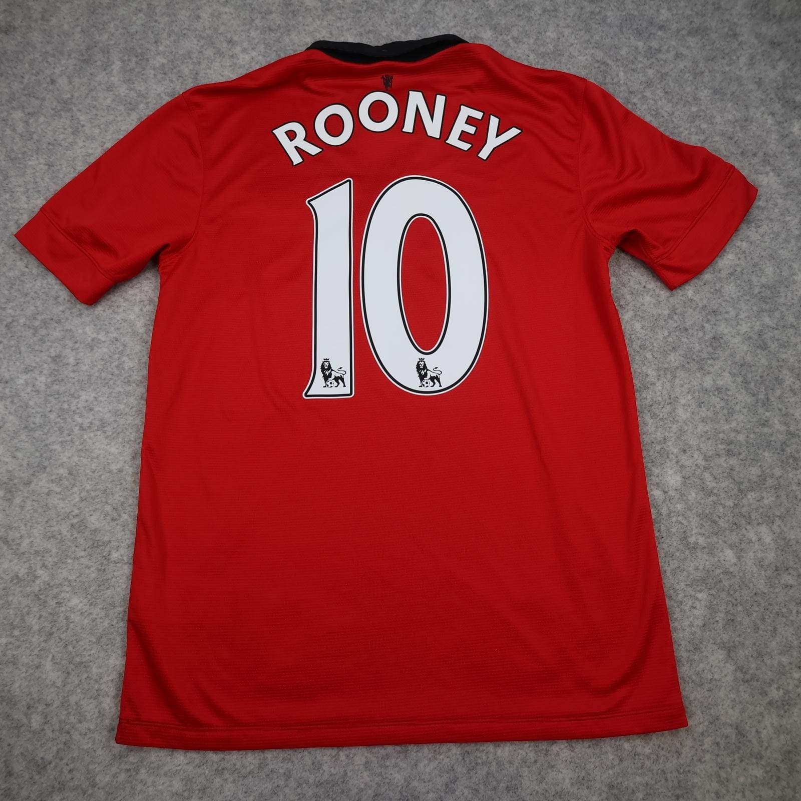 Manchester United Shirt Mens Medium Red Home 2013 2014 Football Nike Rooney 10