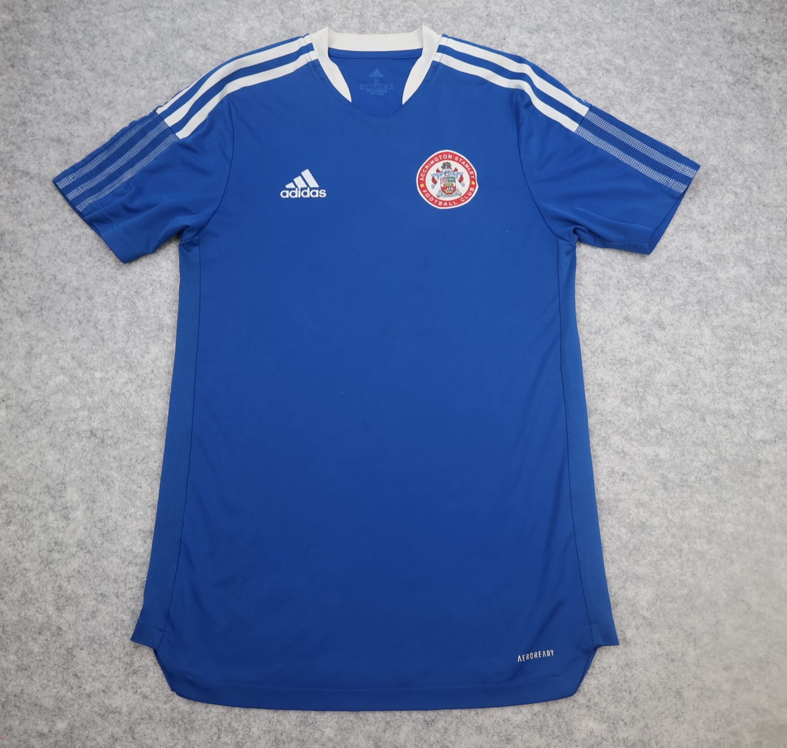 Accrington Stanley Shirt Small Blue Training Kit 2021 2022 Adidas Jersey