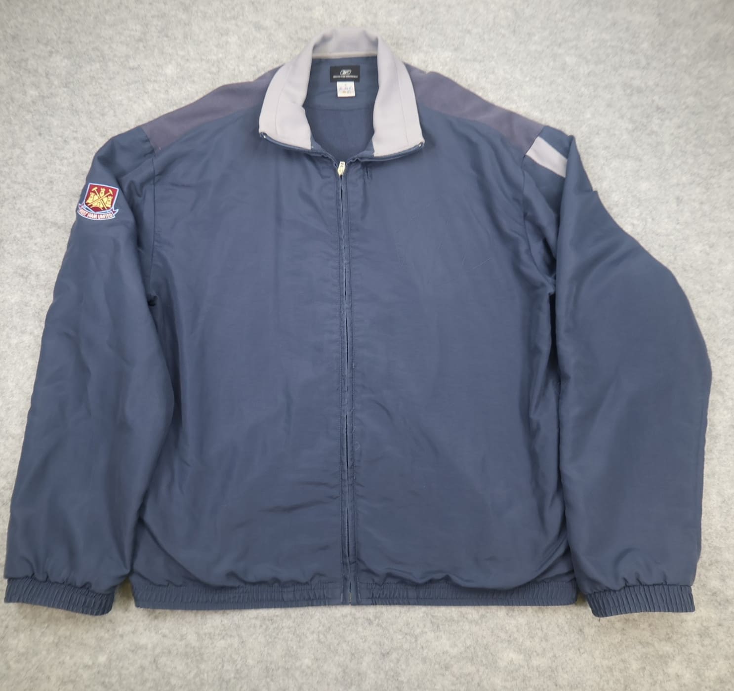 Vinatge West Ham United Jacket Extra Large Blue Navy Jacket Reebok 90s