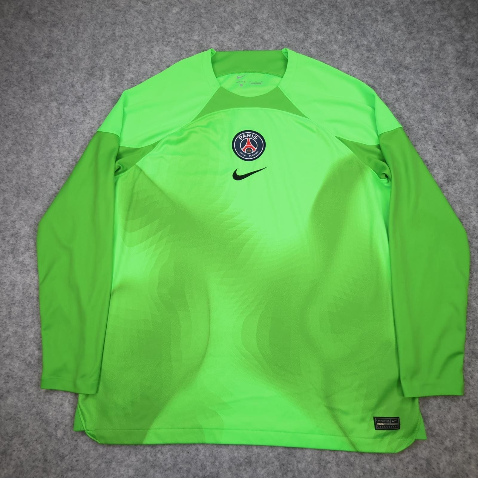 Paris St Germain Shirt Mens Extra Large Green 2022 2023 Football Nike Dri Fit