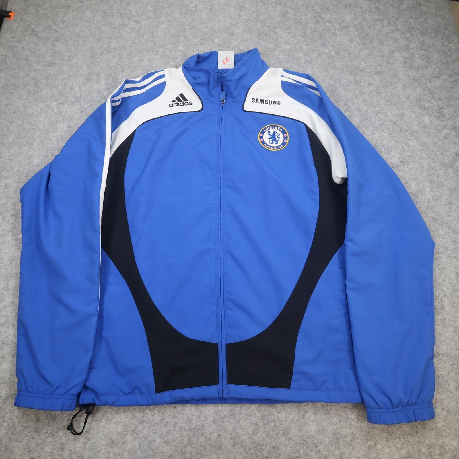Chelsea FC Jacket Mens Extra Large Football Adidas Samsung Training 2008 2009