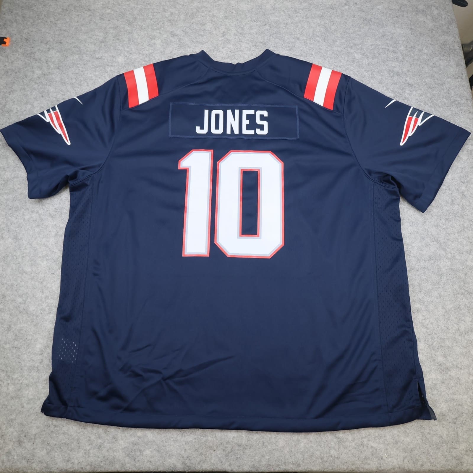 New England Patriots Jersey 3XL Nike Navy NFL 2021 2023 Mac Jones Jersey XXXL