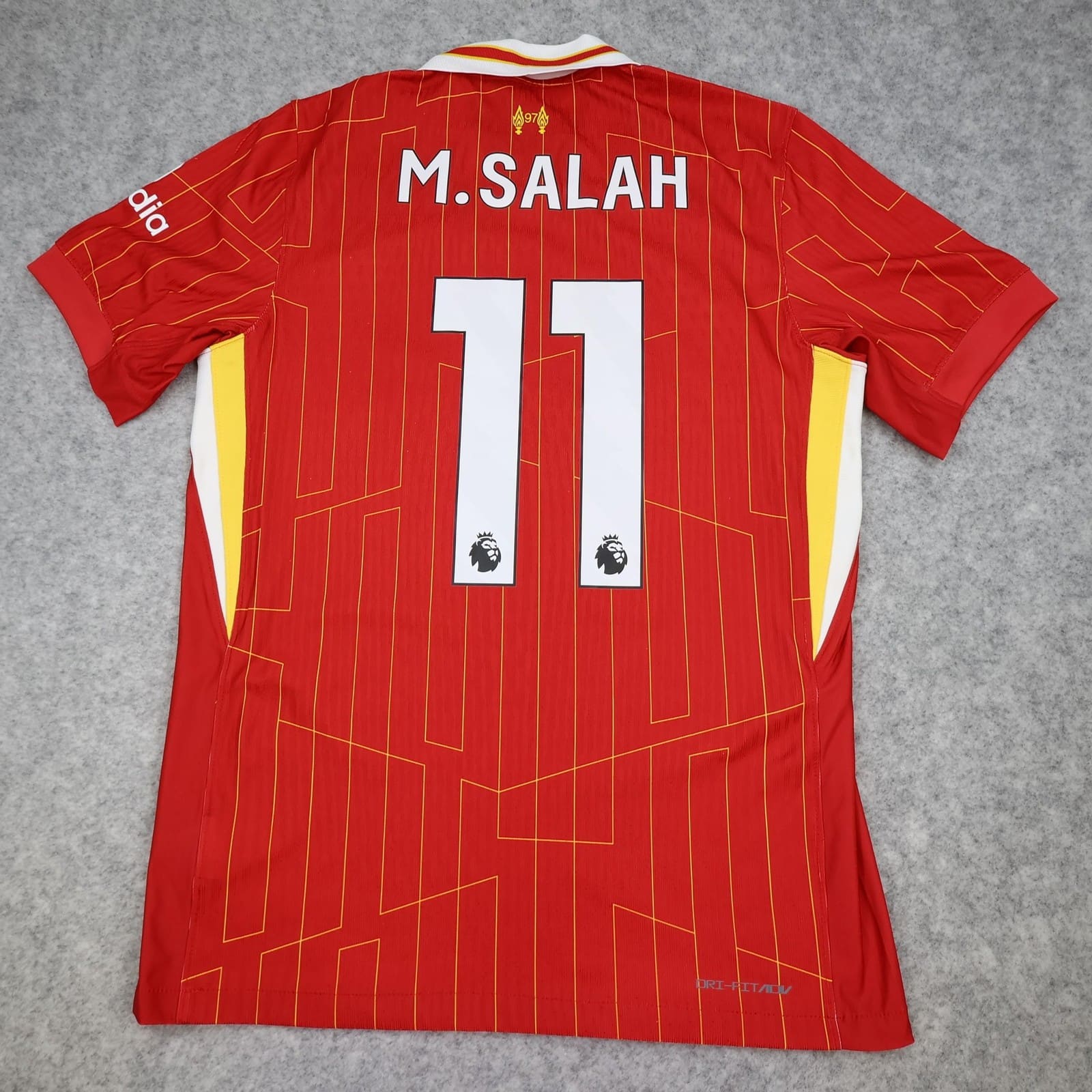 Liverpool Shirt Medium Red Home 2024 2025 ADV Nike Soccer Jersey Salah 11
