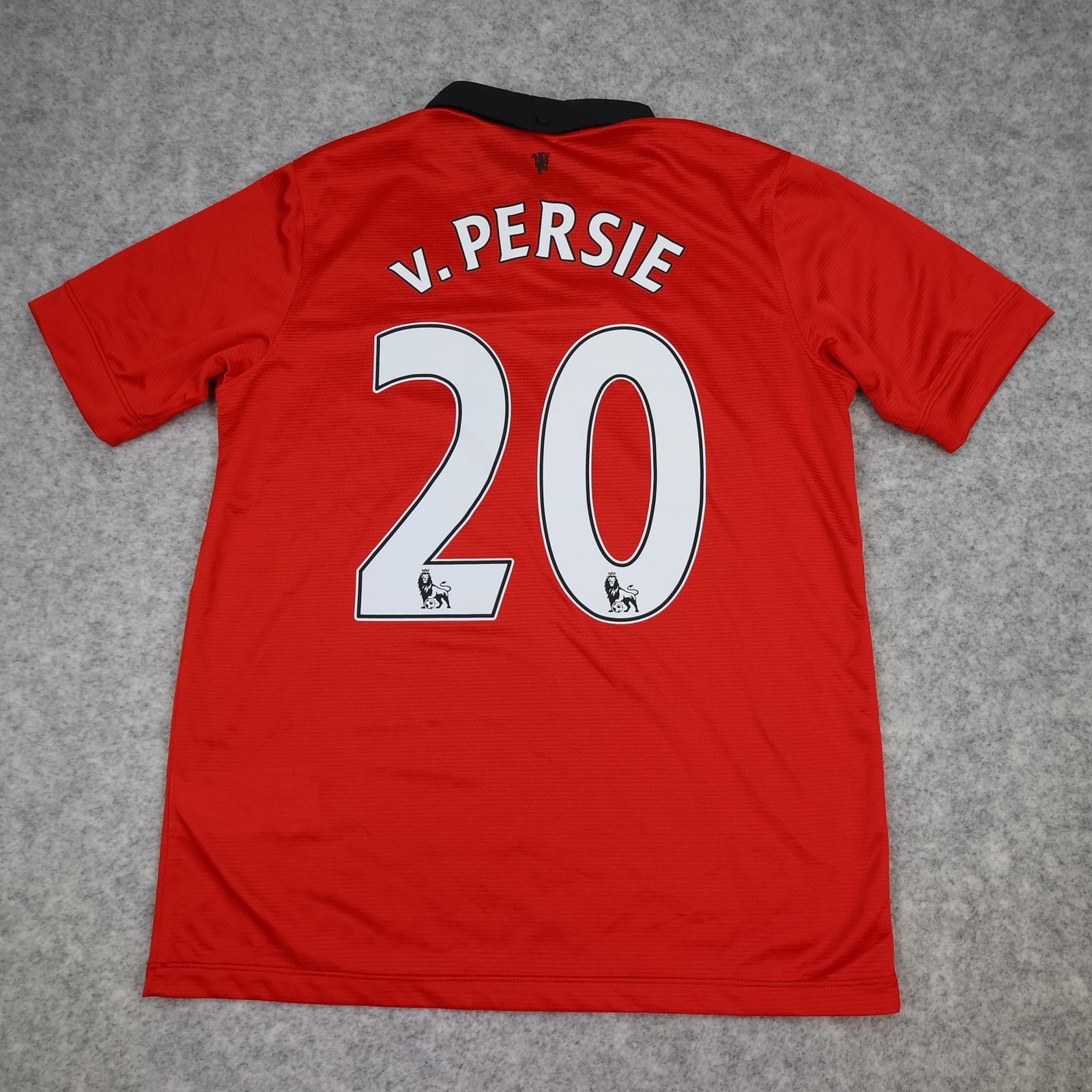 Manchester United Shirt Kids 14-15 Red 2013 2014 Nike Soccer Jersey V Persie 20