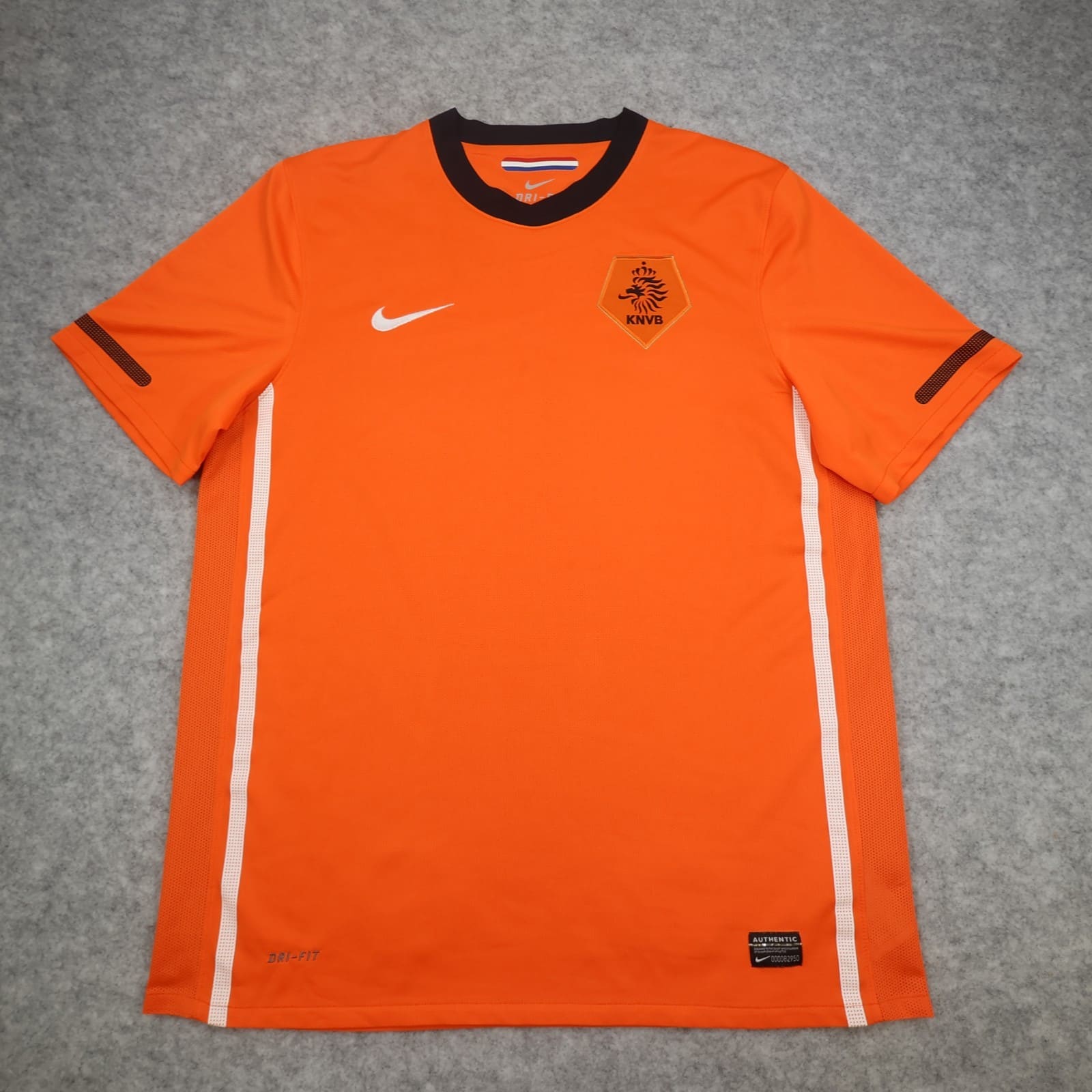 Netherlands Football Shirt Large Orange Home Kit Nike 2010 2011 Soccer Jersey