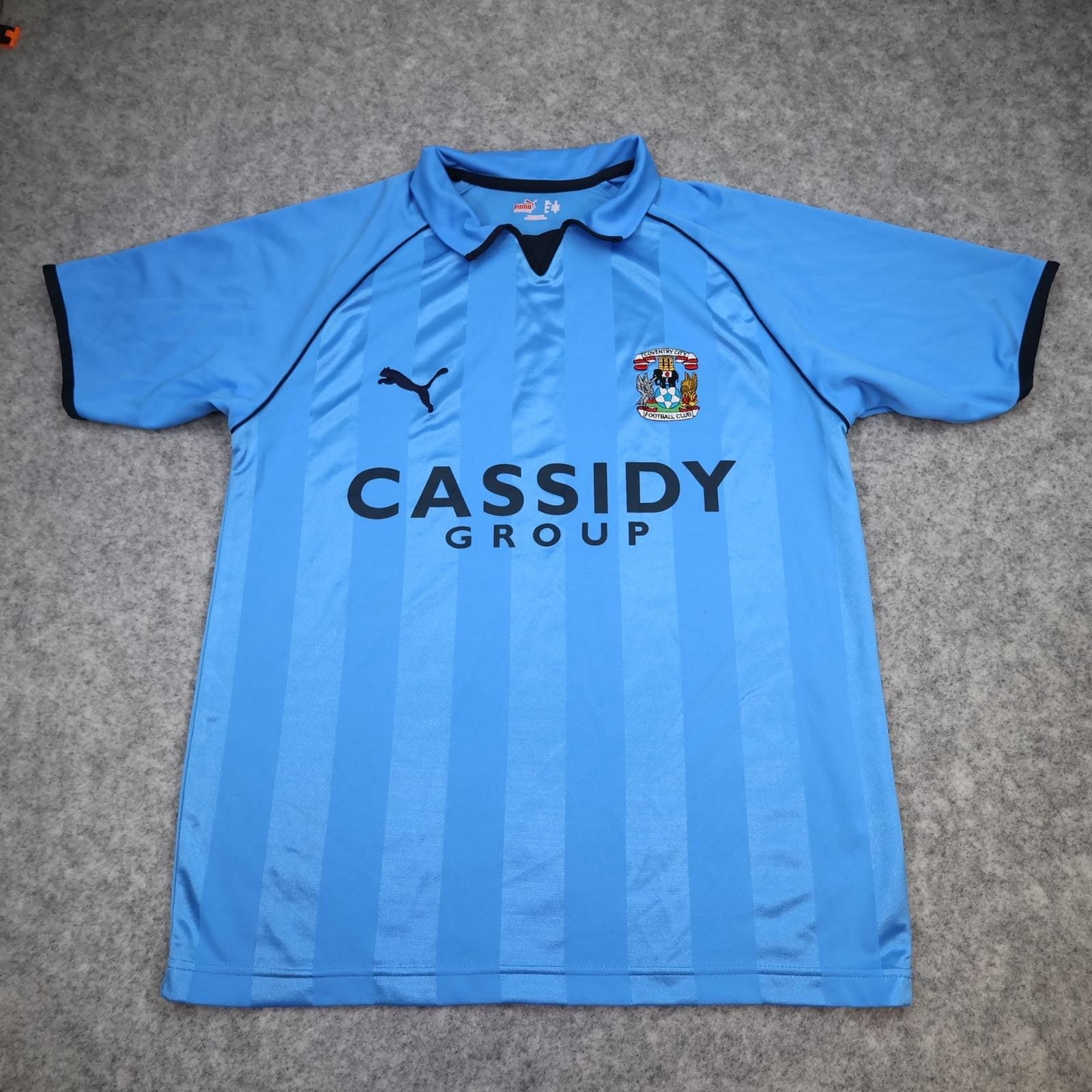 Coventry City Shirt Mens Medium Blue Home 2006 2007 Football Puma Cassidy Jersey