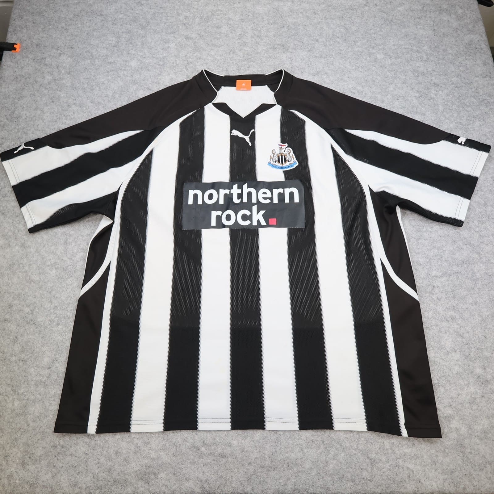 Newcastle United Shirt 3XL Black Home Kit 2010 2011 Puma Soccer Jersey Toon Army