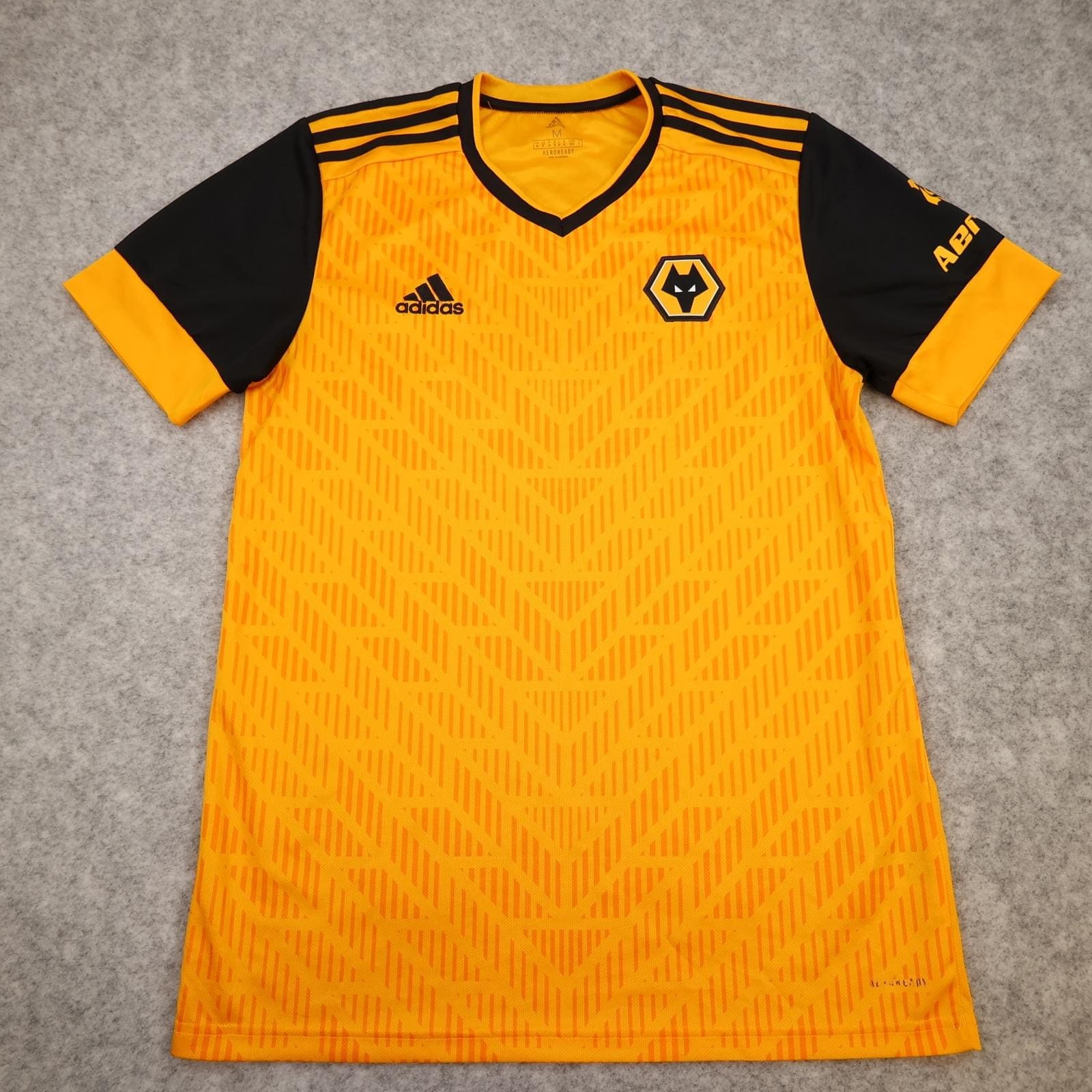 Wolverhampton Wanderers Shirt Mens Medium Home 2020 2021 Football Jersey Adidas