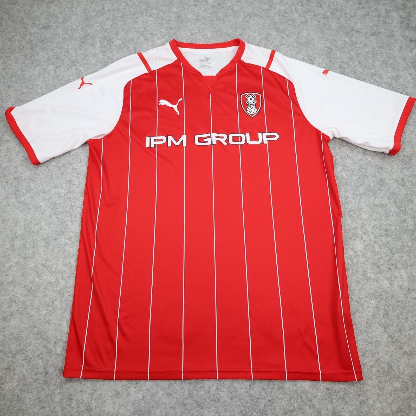 Rotherham United Shirt Mens XL Red Home 2021 2022 EFL Football Puma IPM Group