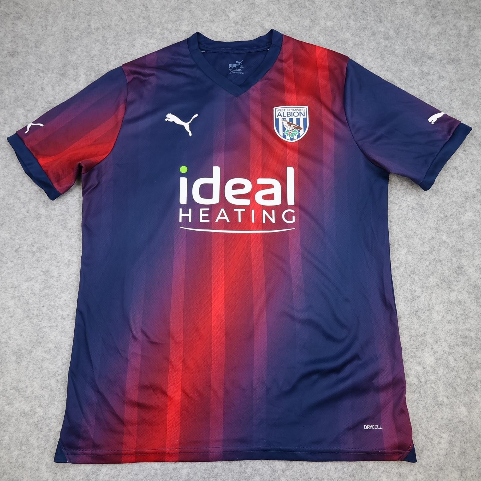 West Bromwich Albion Shirt Mens Large Blue Third 2023 2024 Puma Ideal Heating 3
