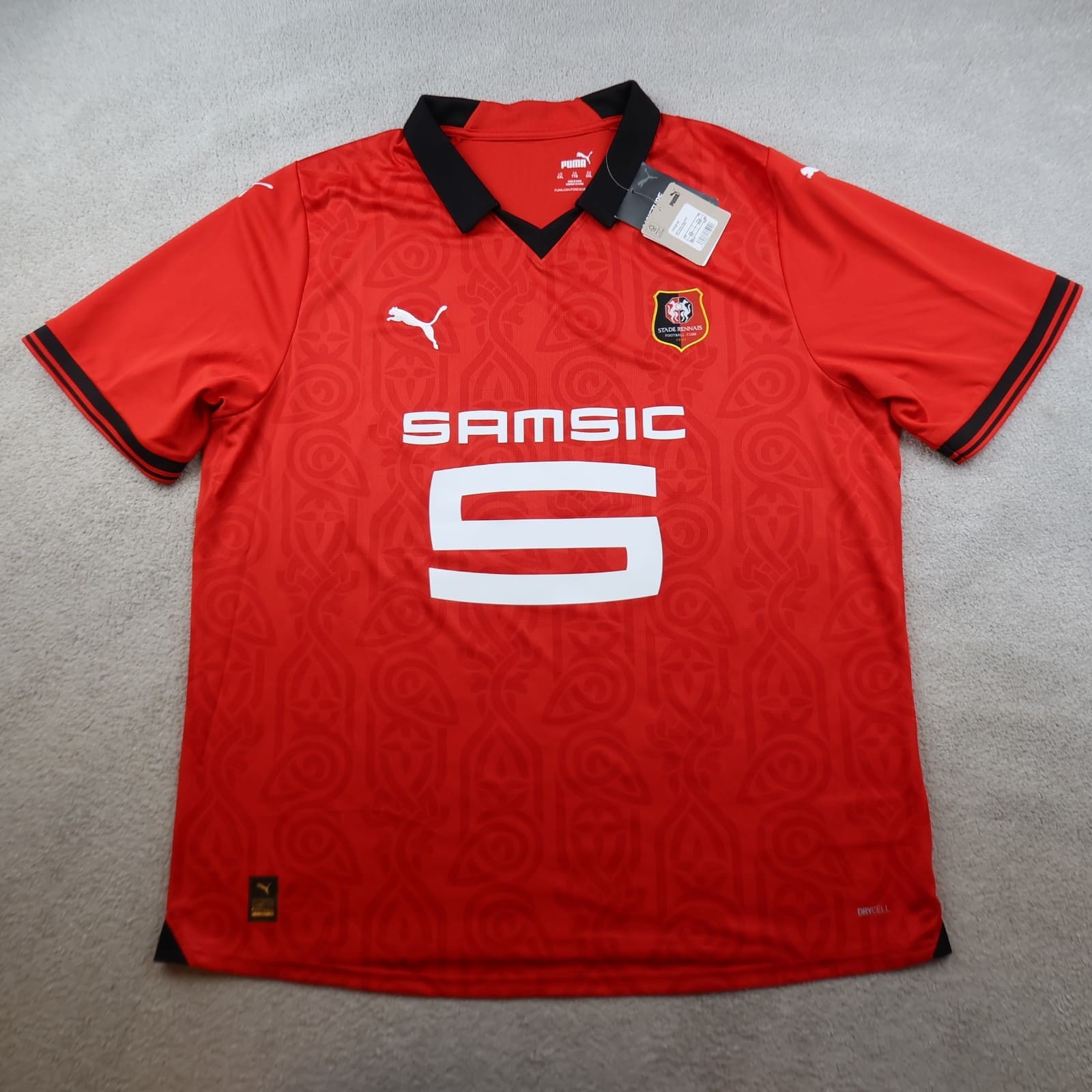 Stade Rennais Football Shirt 2XL Red Home Kit 2023 2024 Puma Soccer Jersey XXL