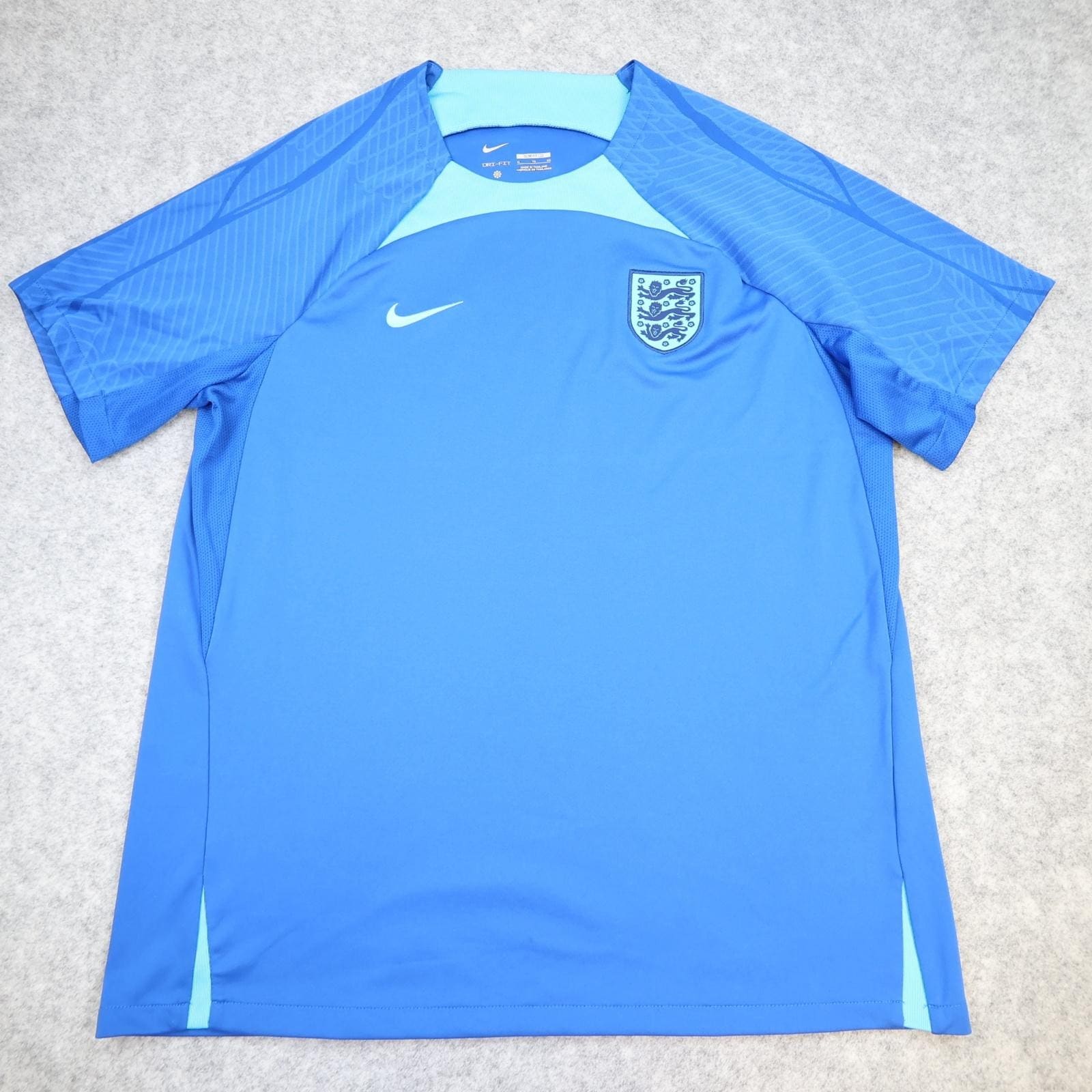 England Shirt Mens XL Blue Training 2022 2023 Football Nike Dri Fit Jersey