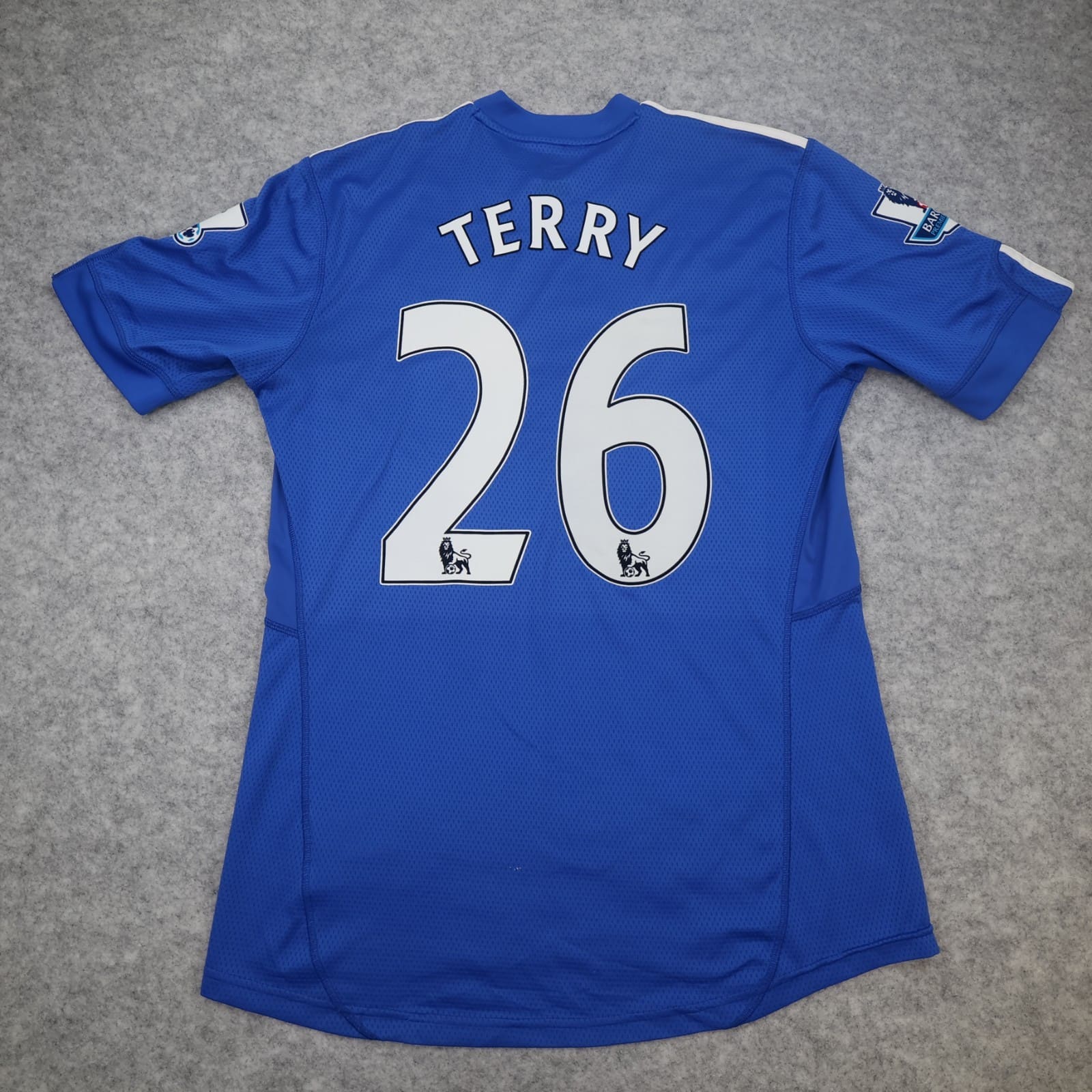 Chelsea Shirt Medium Blue Home Kit 2009 2010 Adidas Soccer Jersey John Terry 26