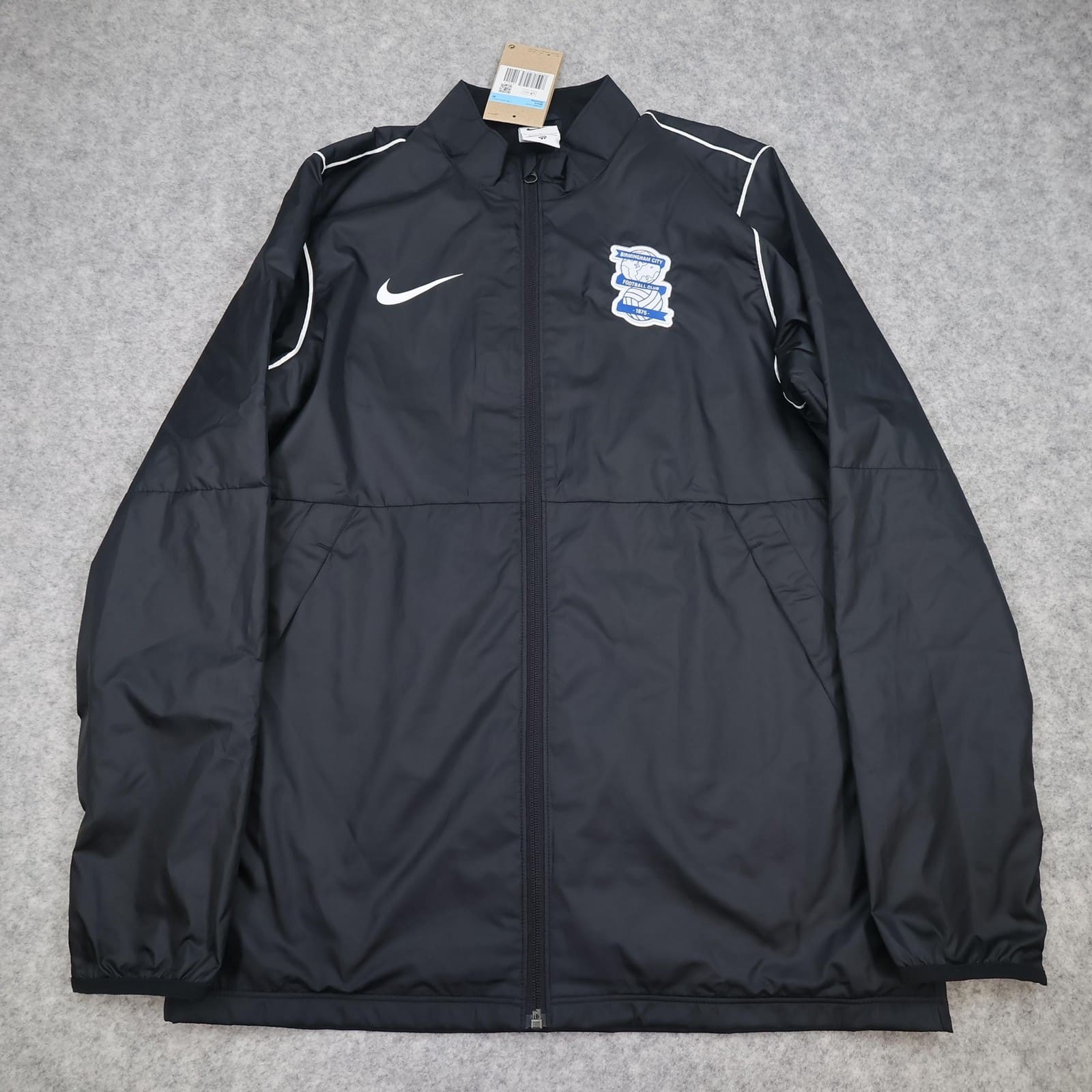 Birmingham City Jacket Mens Medium Black Football Nike Training Full Zip