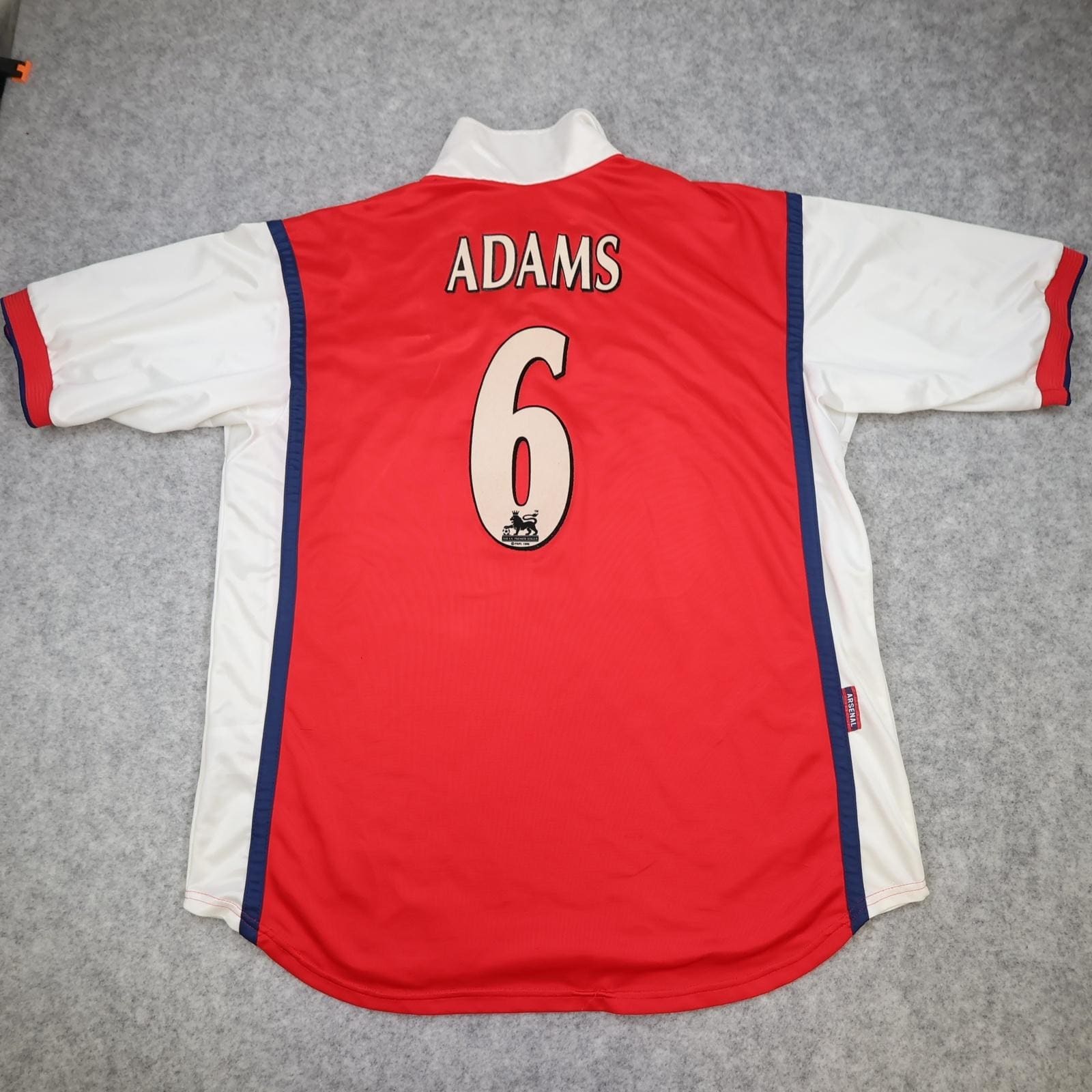 Vintage Arsenal Shirt Mens XL Red Home 1998 1999 Nike JVC Adams 6 Soccer Jersey