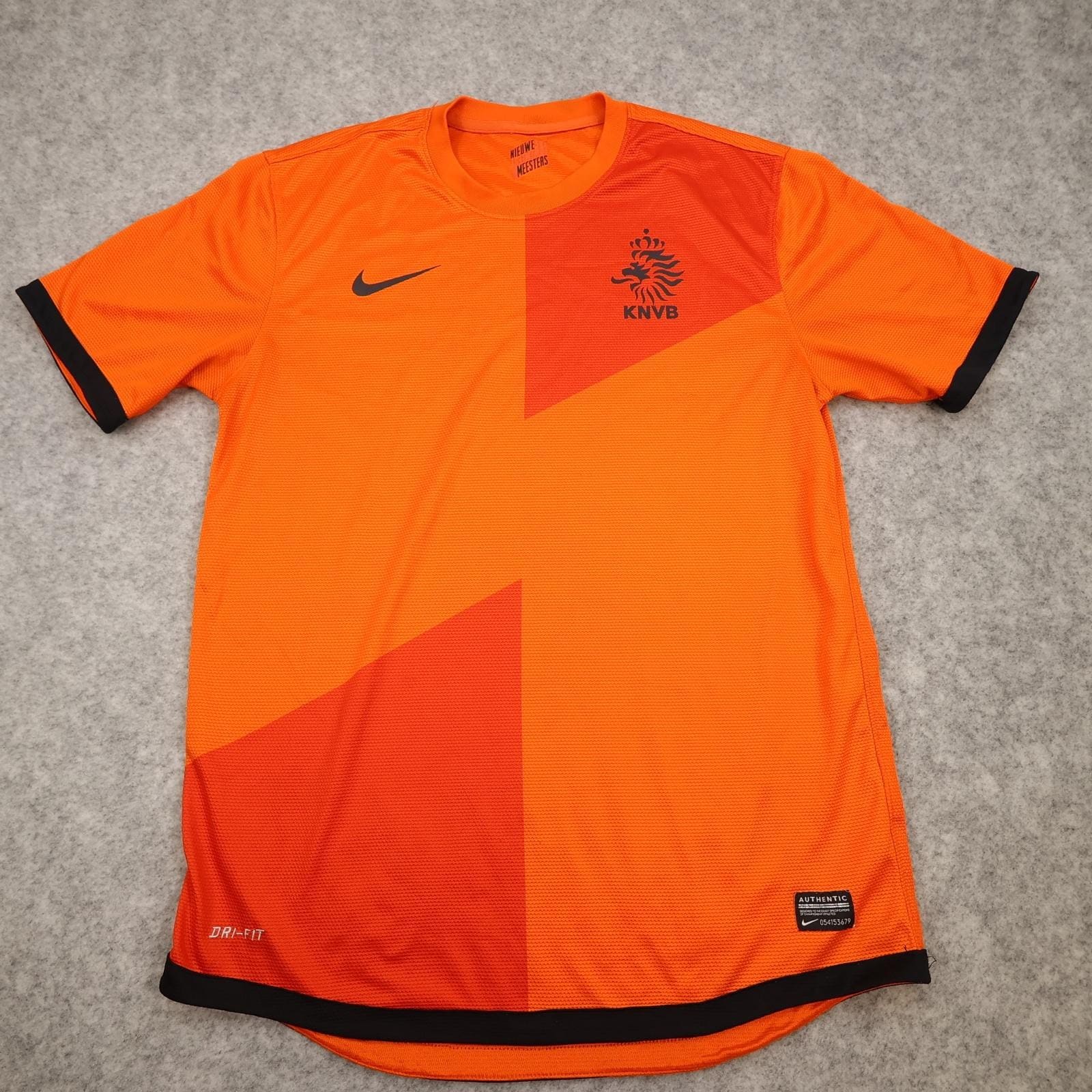 Netherlands Home Shirt Mens Medium Orange 2012 2013 Football Nike Dri Fit