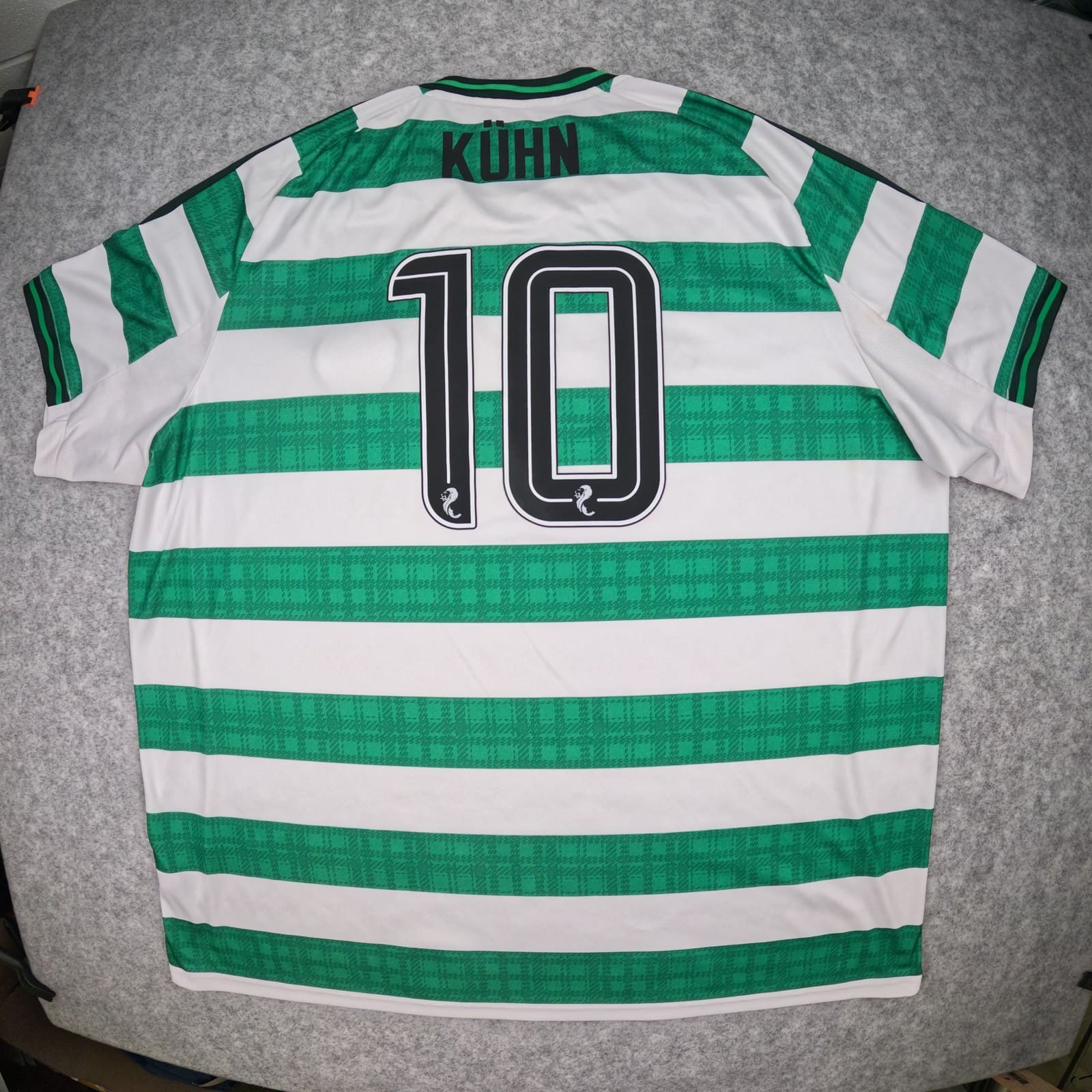 Celtic Football Shirt 3XL Green Home adidas 2025 2026 Kühn 10 Soccer Jersey