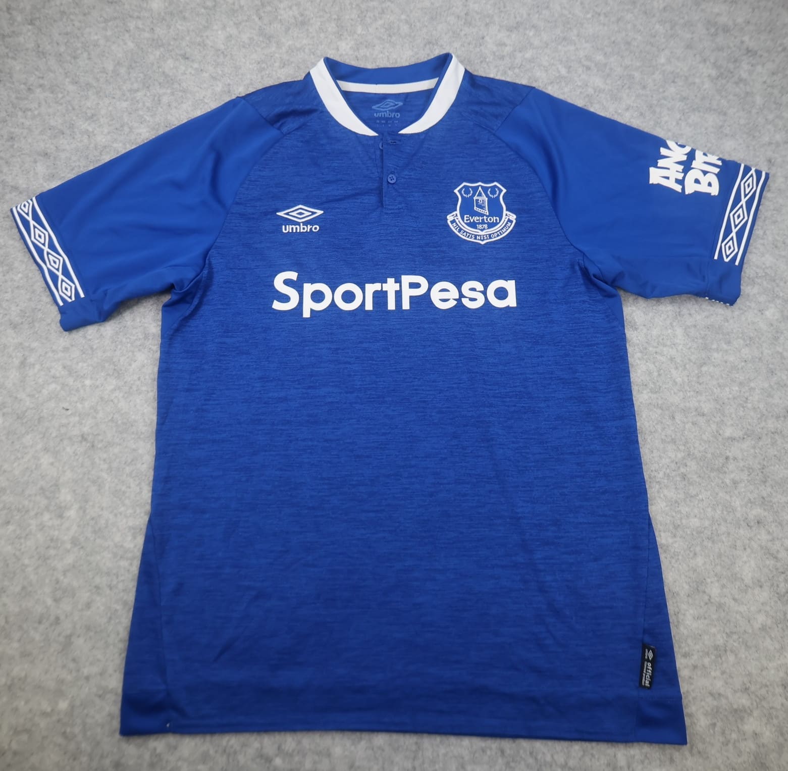 Everton Shirt Large Blue Home Kit 2018 2019 Umbro Soccer Jersey