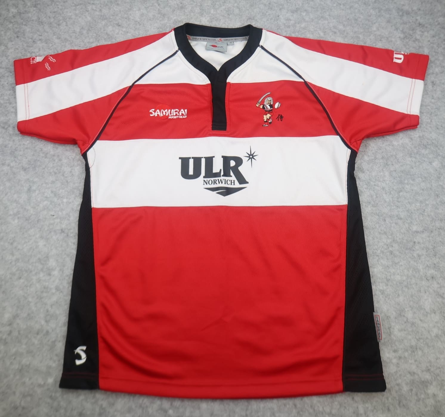 Samurai 7's RFC Medium Home shirt Jersey 2007 2008 Samurai Rugby Jersey