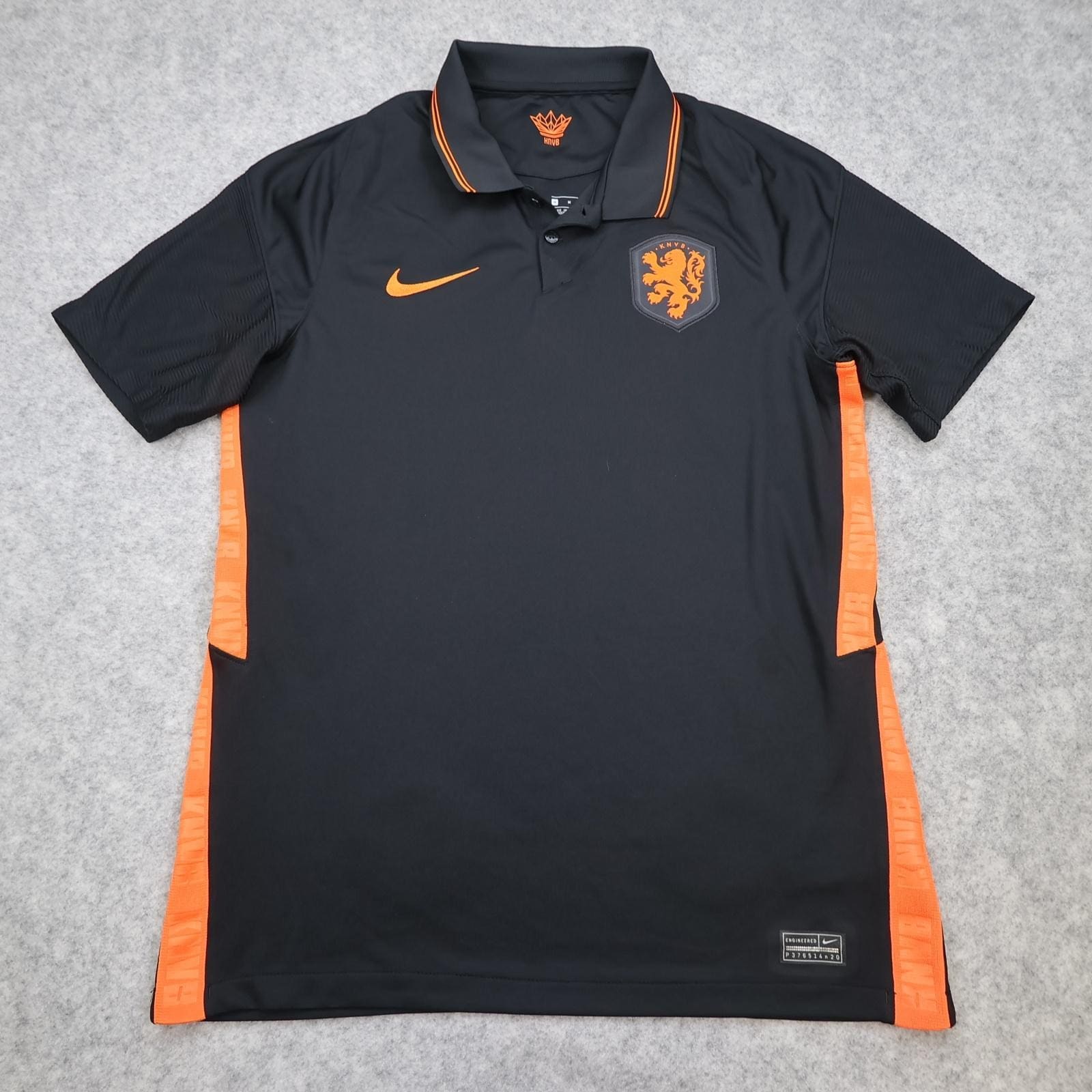 Netherlands Away Shirt Mens Medium Black 2020 2021 Football Nike Dri Fit Jersey