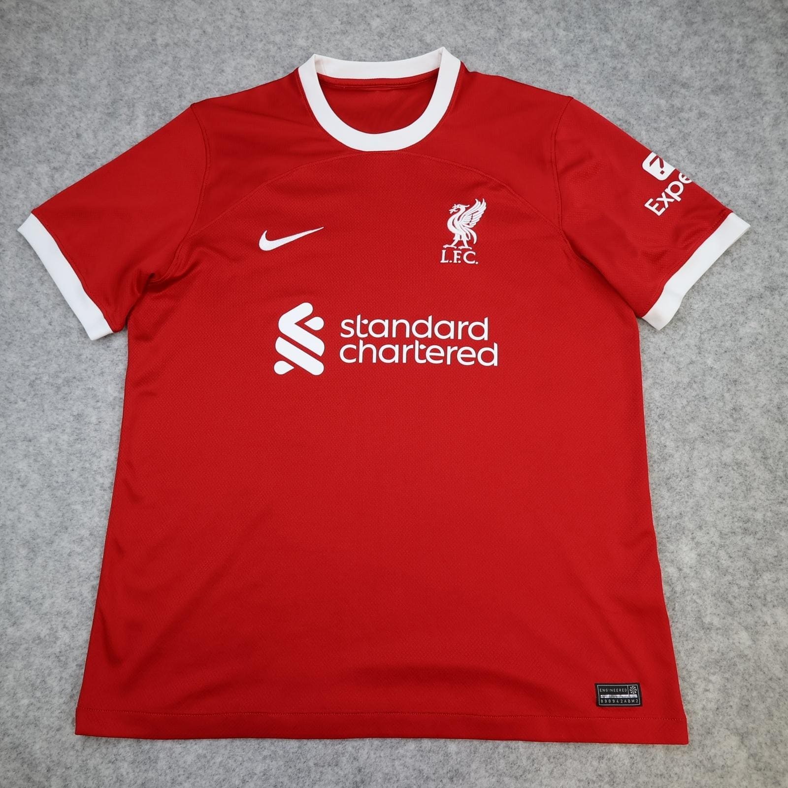 Liverpool Shirt Mens Large Red Home 2023 2024 Football Nike Soccer Jersey