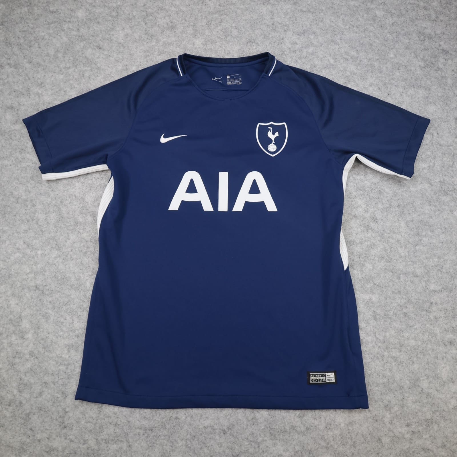 Tottenham Hotspur Shirt Kids XL 13-14 Year Navy Away Kit 2017 2018 Soccer Jersey
