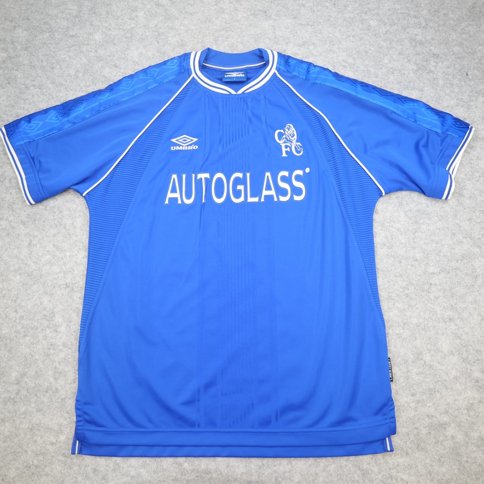 Vintage Chelsea Shirt Large Blue Home Kit 1998 2001 Umbro Soccer Jersey
