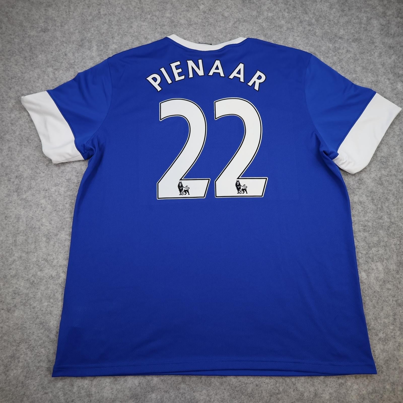 Everton Shirt Mens 2XL Blue Home 2012 2013 EPL Football Nike Chang Pienaar 22