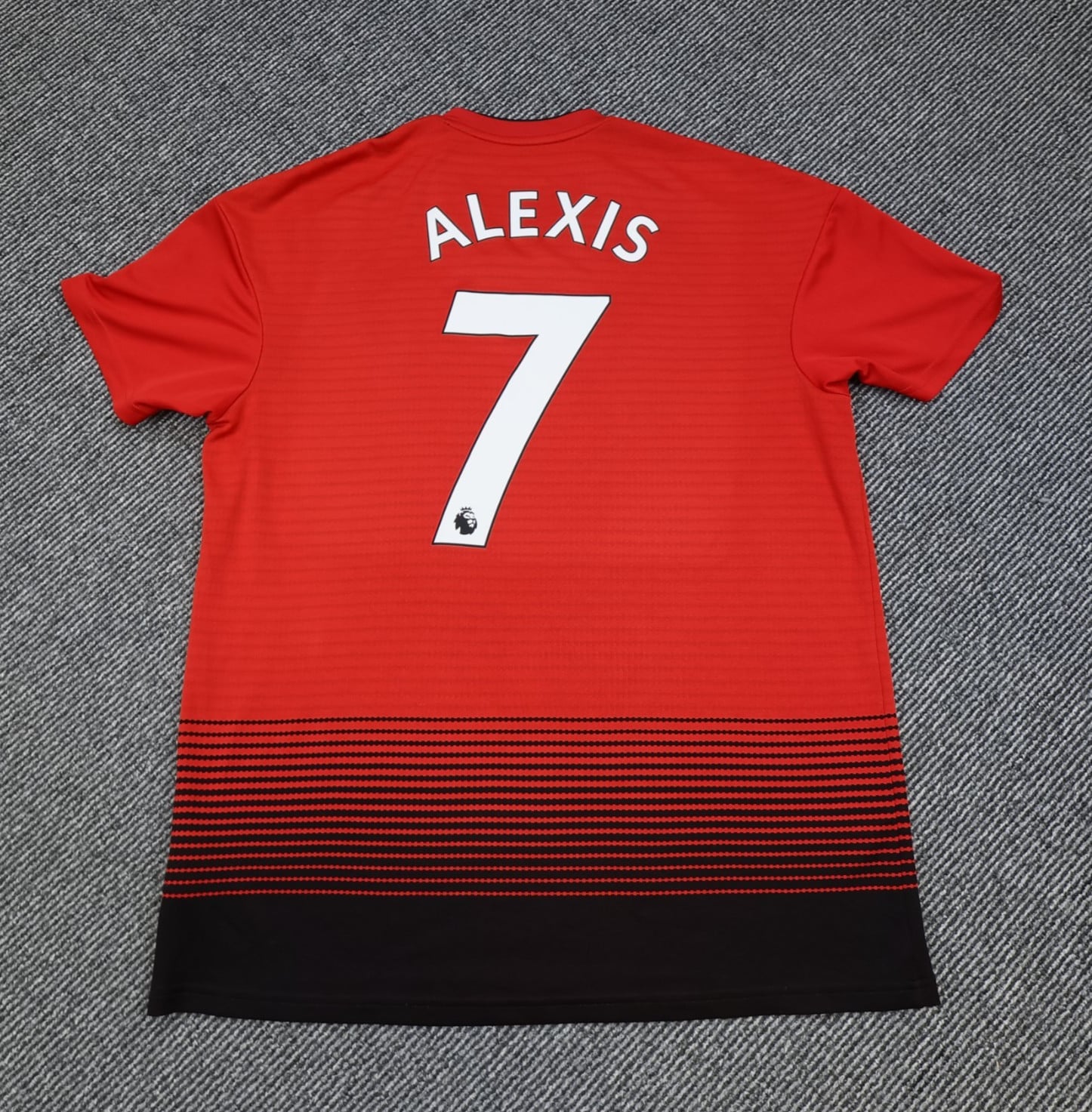 Manchester United Shirt Large Red Home 2018 2019 Adidas Jersey Alexis Sanchez